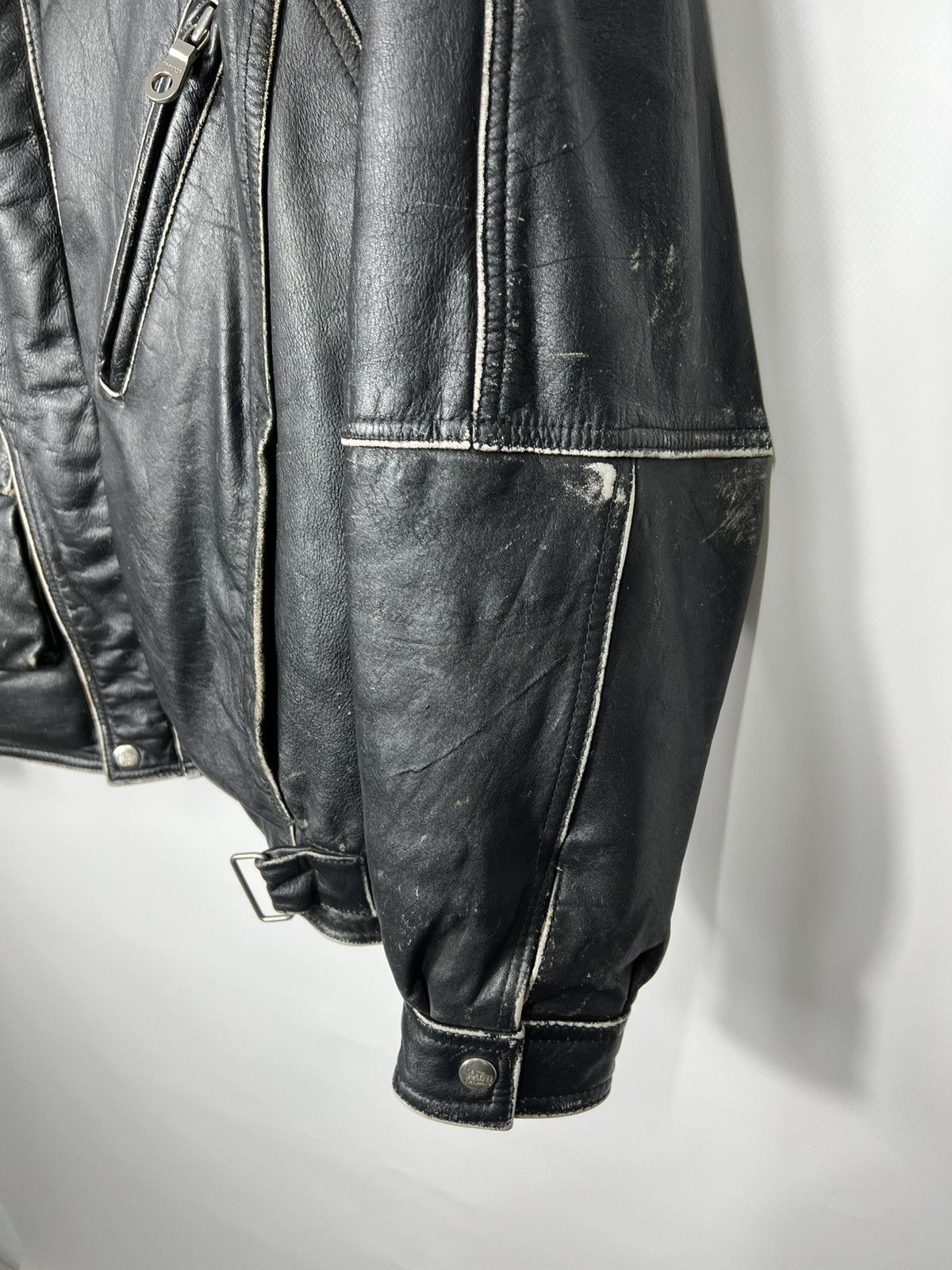 Indian Motorcycle Vintage very rare Indian Motorcycles Trapper Leather Jacket Size US M / EU 48-50 / 2 - 3 Thumbnail