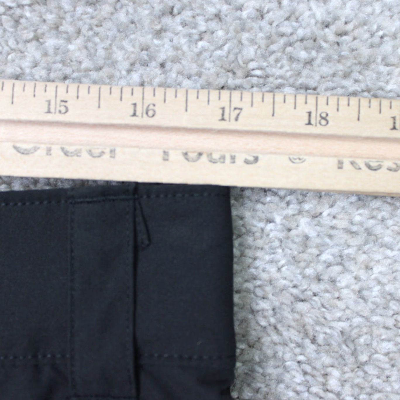 Orvis Orvis Mens Shorts 34 Black Lightweight Cargo Polyester 9" Inseam Tech Wicking Belted Flat Front Casual Outdoor Summer Spring Fall All Seasons Mens Size US 34 / EU 50 - 6 Thumbnail