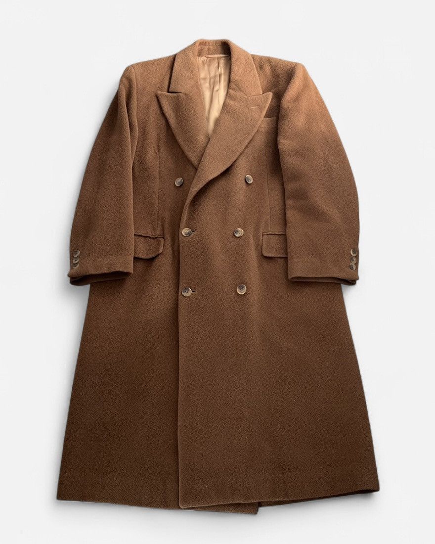 Bergdorf Goodman Vintage Bergdorf Goodman Cashmere Pea Coat Size US XL / EU 56 / 4 - 1 Thumbnail