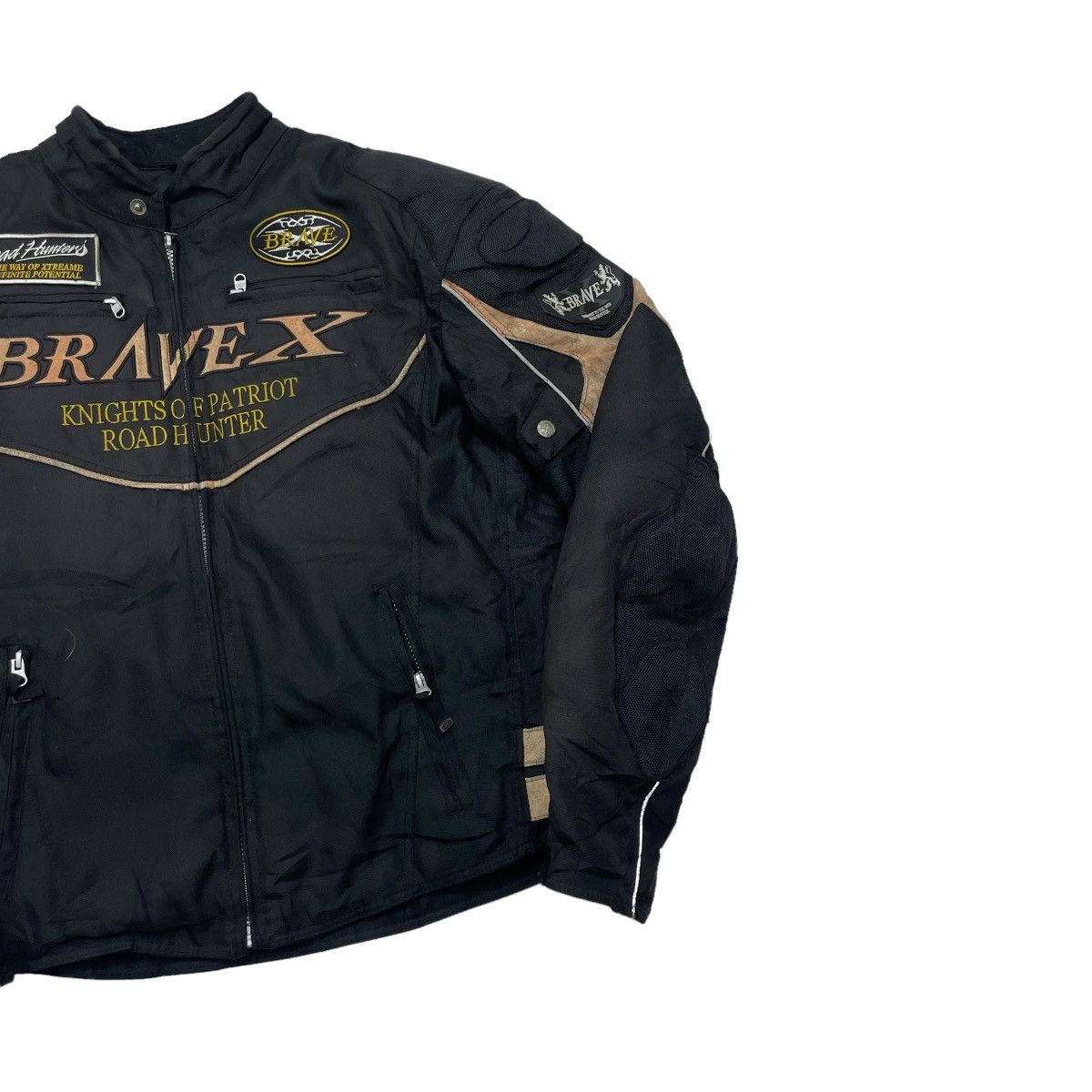 Japanese Brand 💥Vintage Japanese Brand Brave Motorcycle Jacket Size US L / EU 52-54 / 3 - 5 Thumbnail