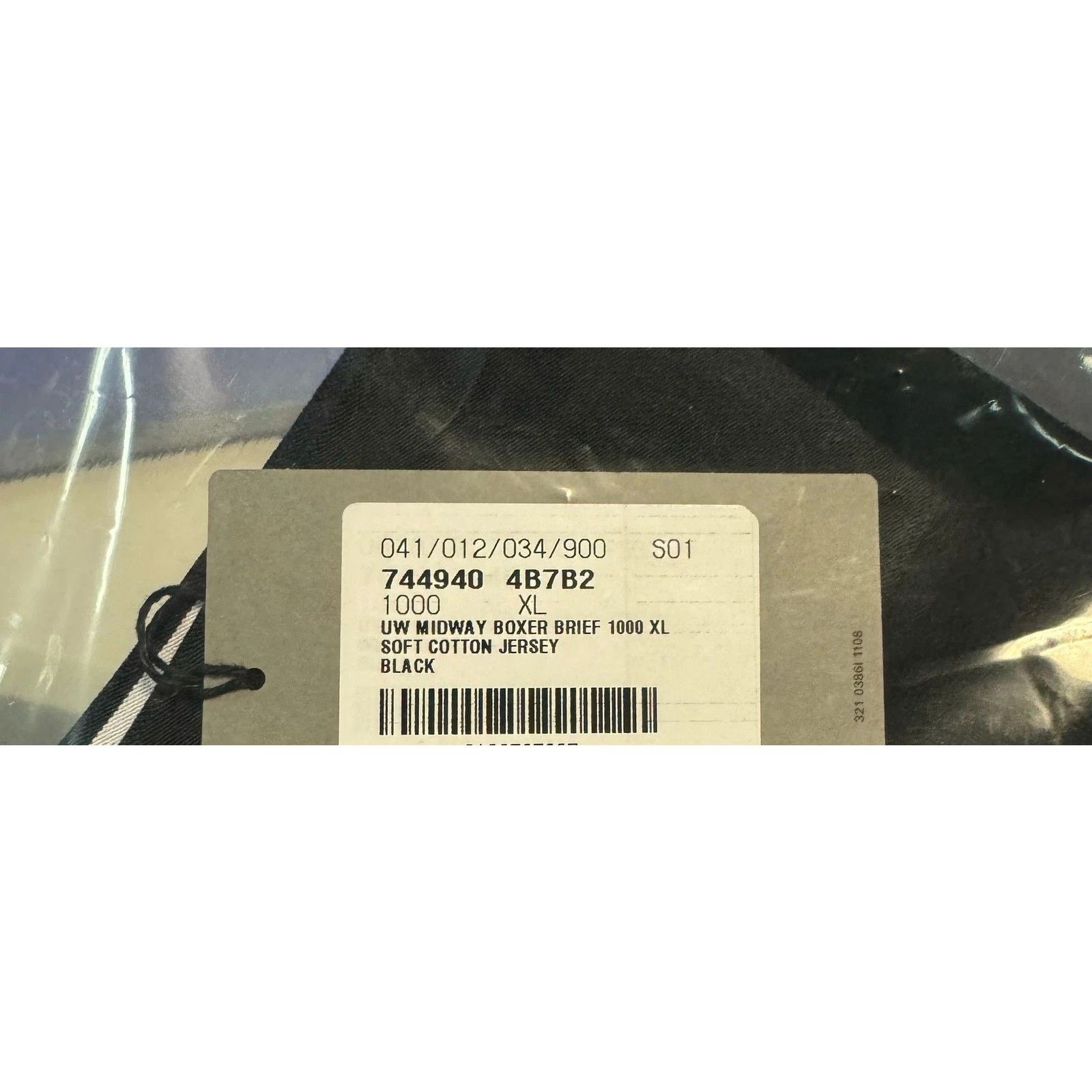 Balenciaga o1rshd1 Q:2 / Size: XL / Midway Boxer Brief Shorts in Black Size US 36 / EU 52 - 17 Thumbnail
