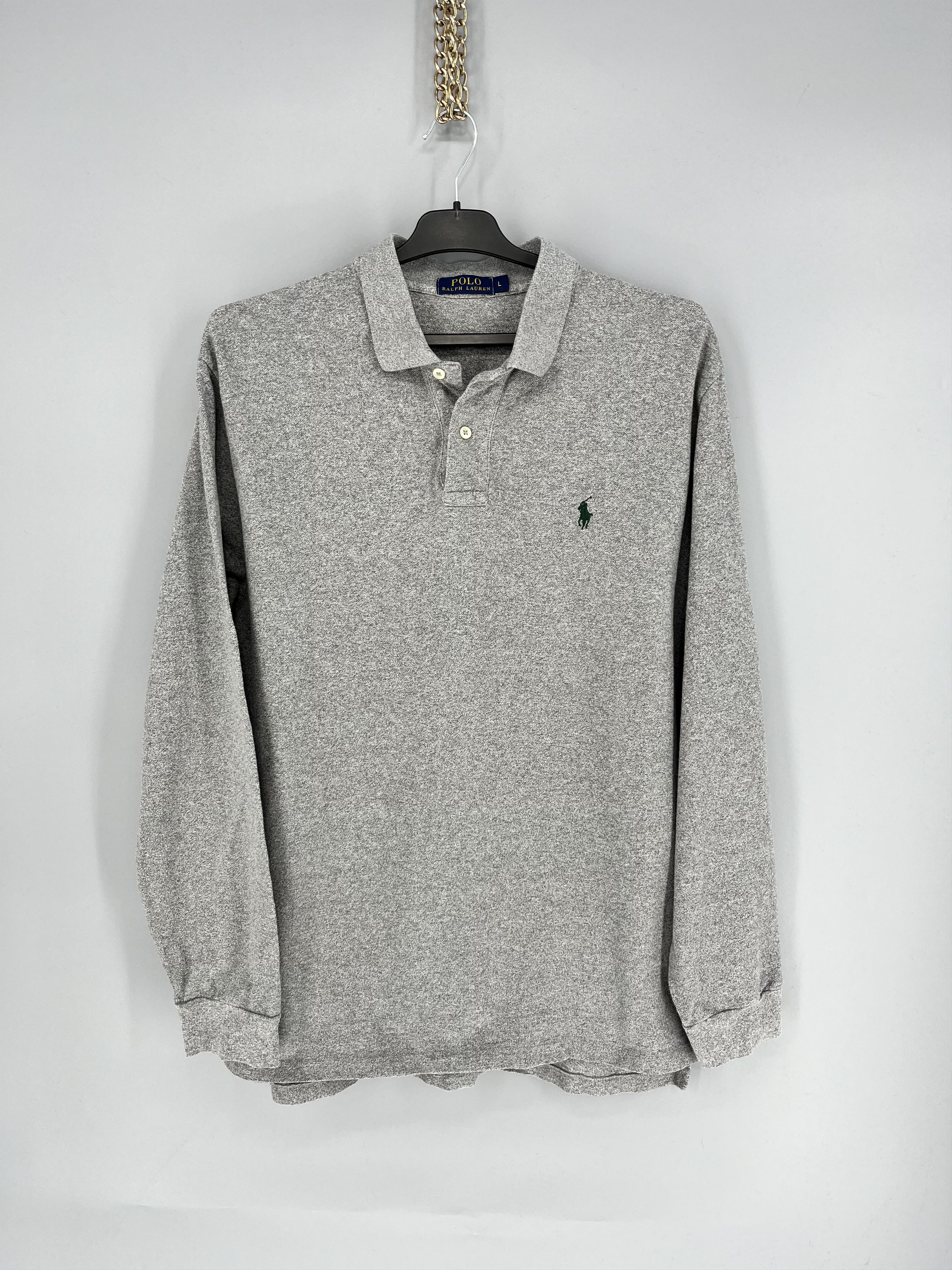 Polo Ralph Lauren Vintage Polo Ralph Lauren Pony Long Sleeve TShirt Size L Y2K Size US L / EU 52-54 / 3 - 1 Thumbnail
