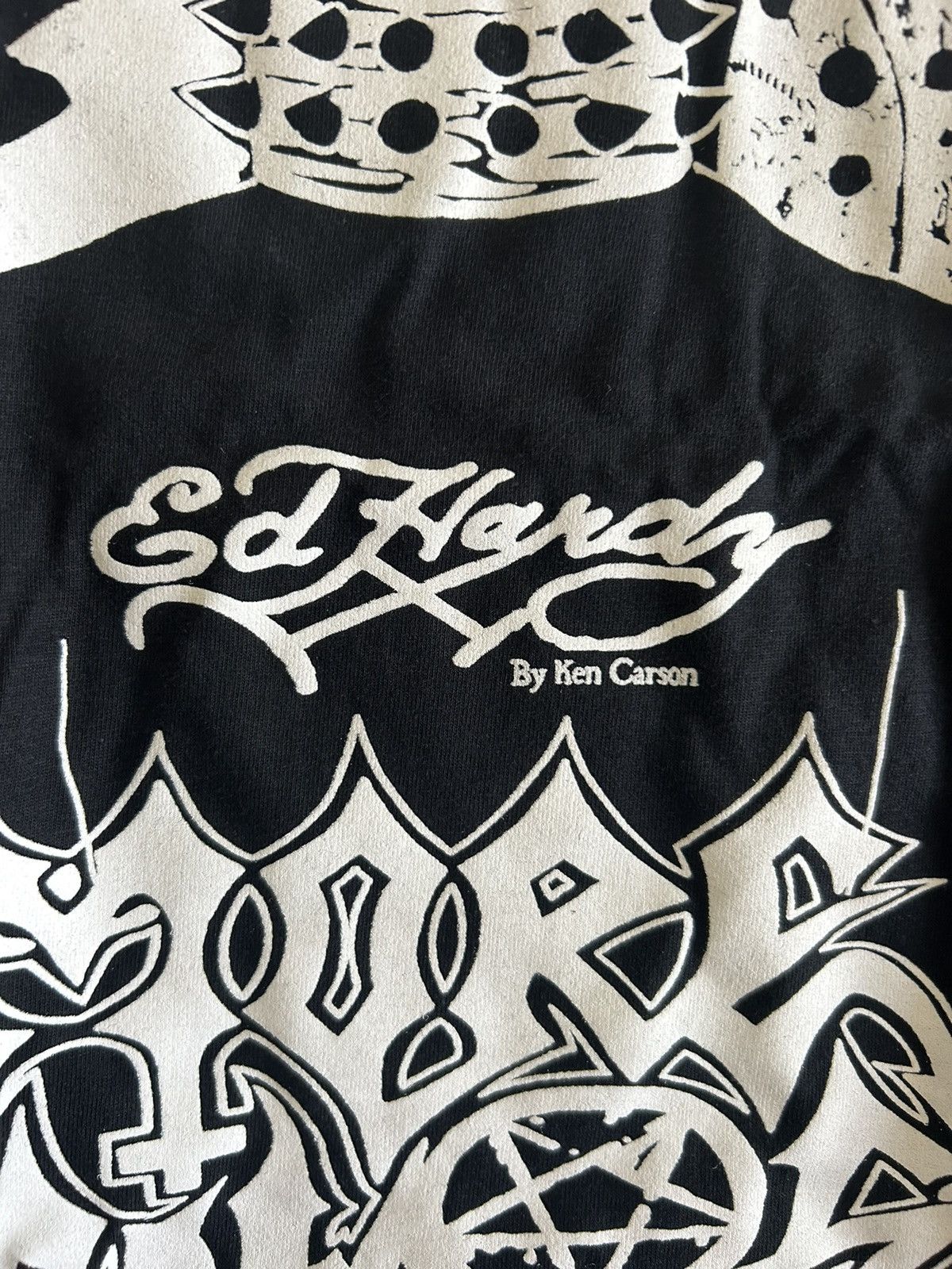 Ed Hardy Ken Carson More Chaos Friend Tee Shirt Size US M / EU 48-50 / 2 - 2 Thumbnail
