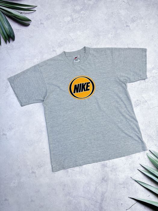 Nike Vintage Nike Basketball TShirt Big Swoosh & Central Logo Grailed