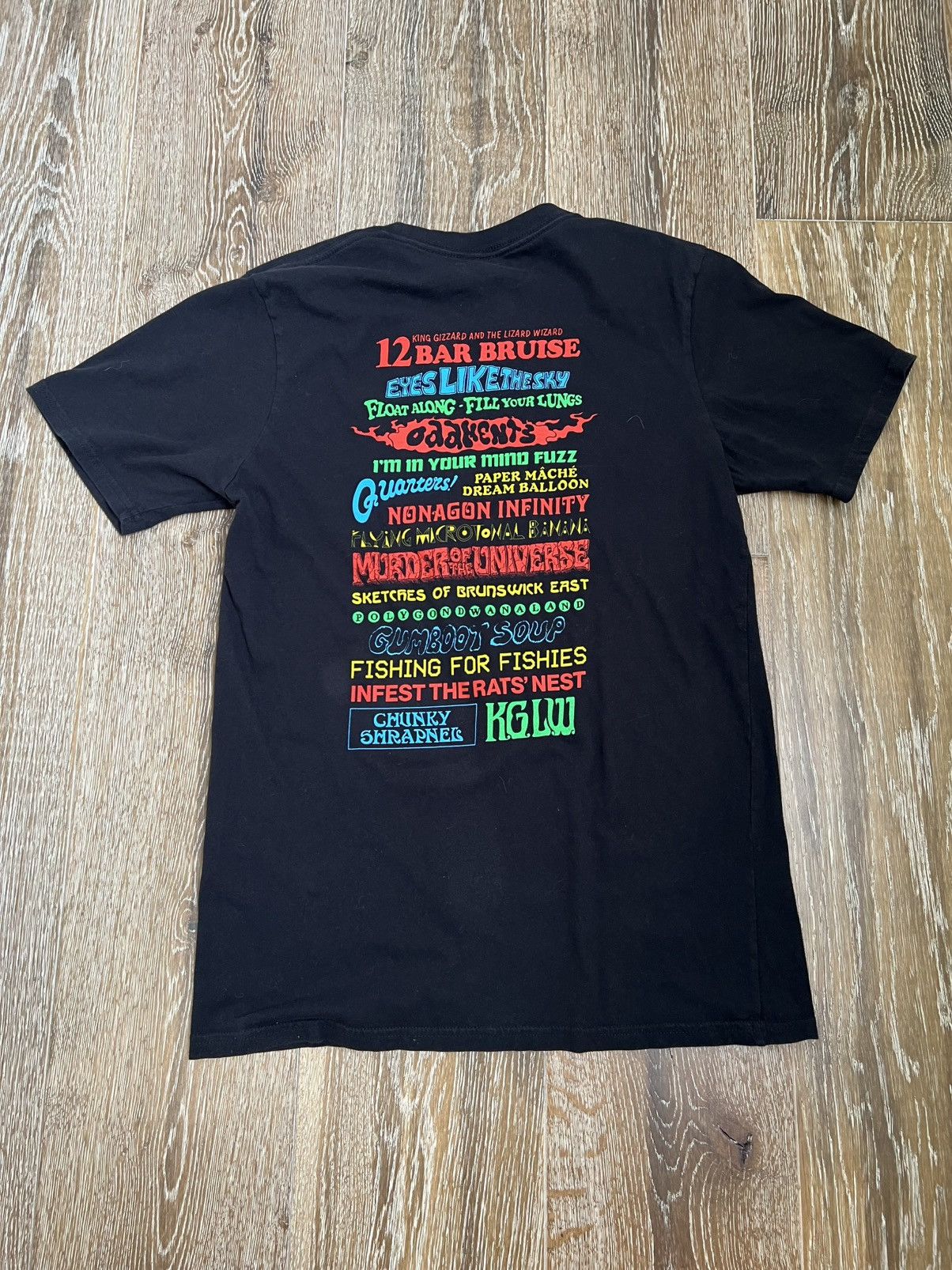 Band Tees × Vintage King gizzard & the lizard wizard tee Size US S / EU 44-46 / 1 - 2 Thumbnail