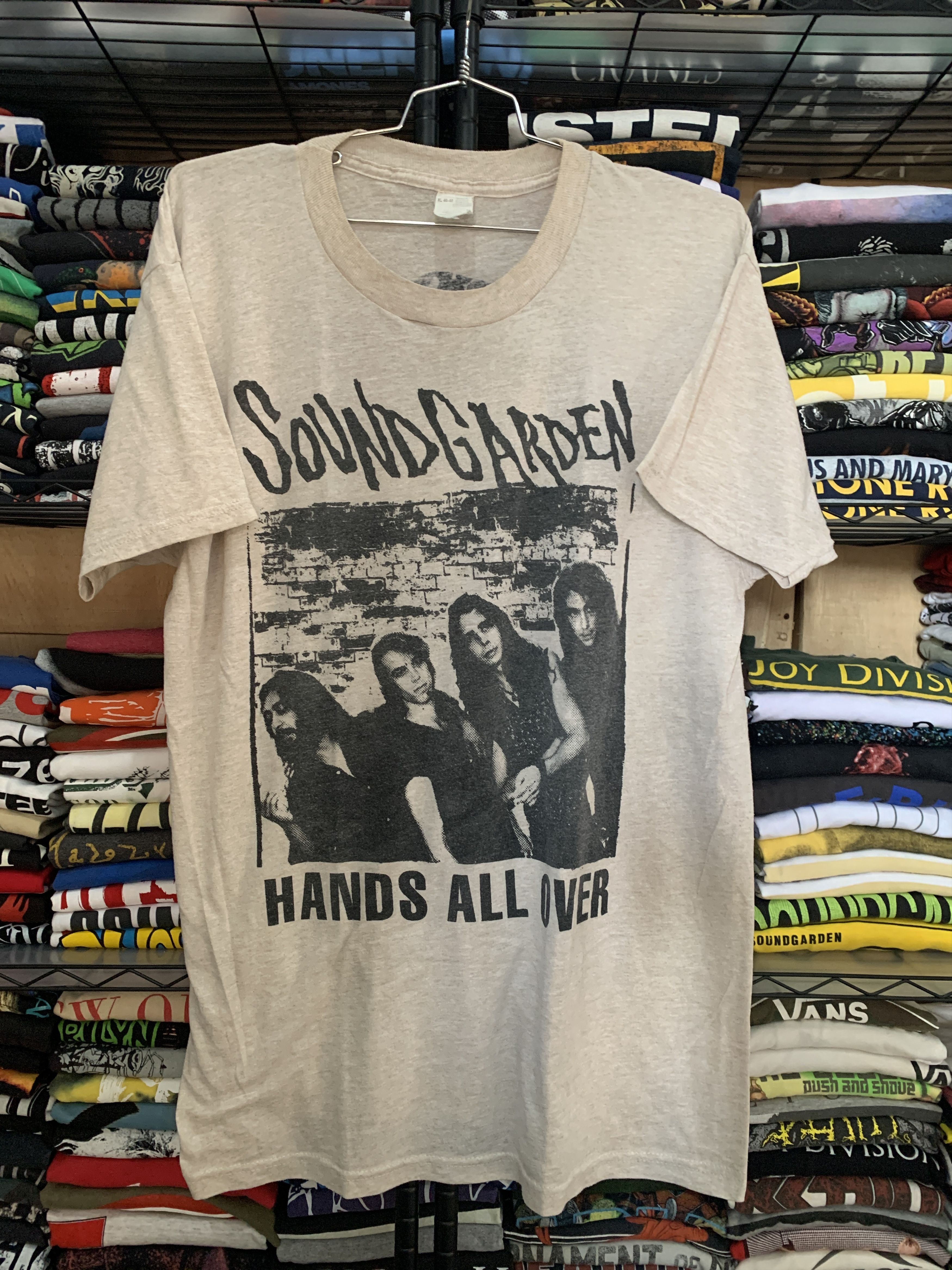 Soundgarden t-shirt hands all over tour RARE!!!