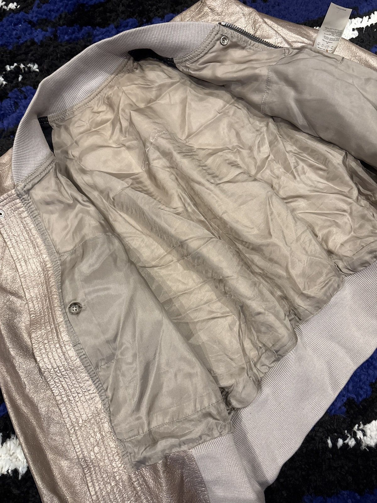 Rick Owens Rick Owen’s leather bomber Size US S / EU 44-46 / 1 - 4 Thumbnail