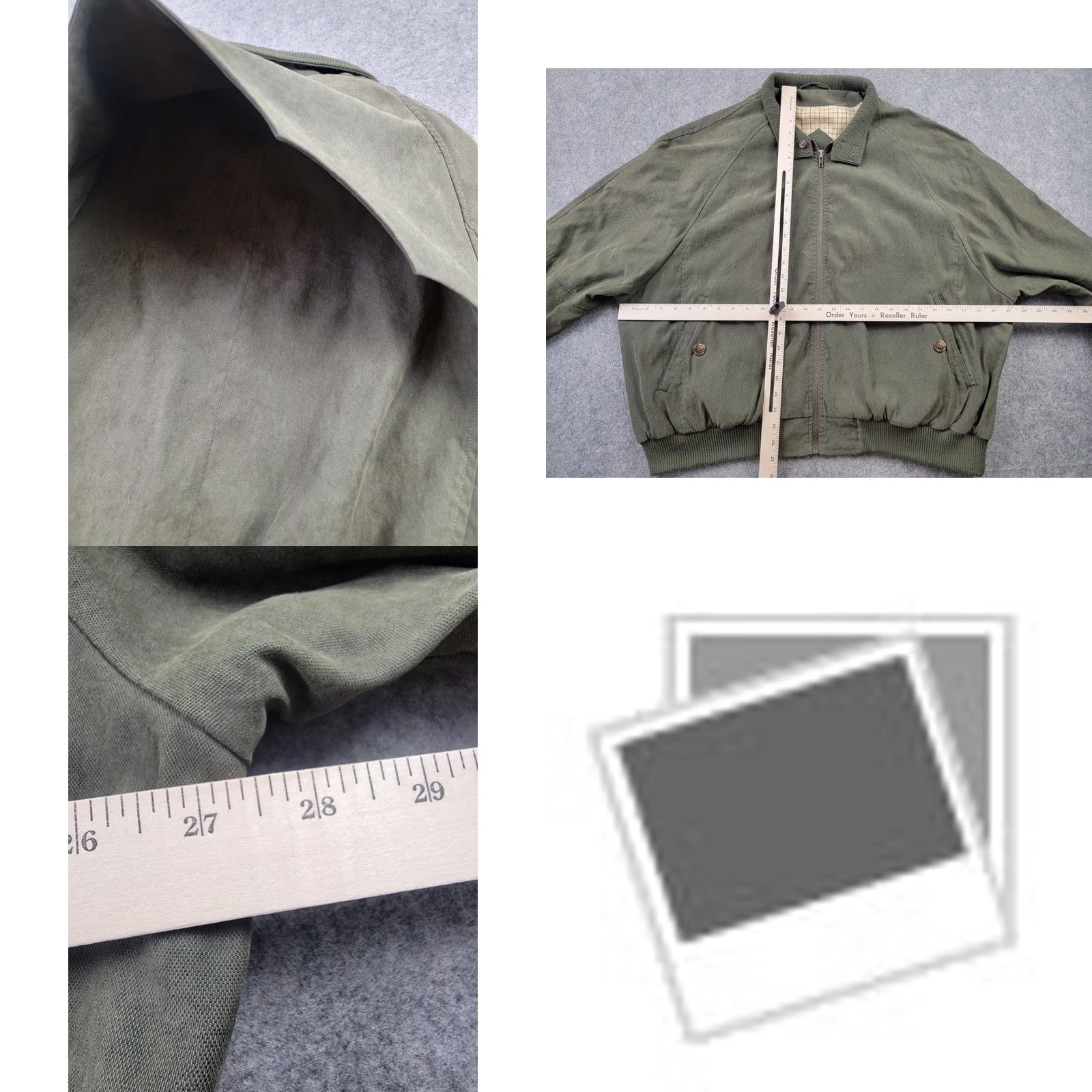 Orvis Orvis Bomber Jacket Mens XL Green Solid Lined Casual Outdoor Classic Clothing长度 Size US XL / EU 56 / 4 - 8 Thumbnail