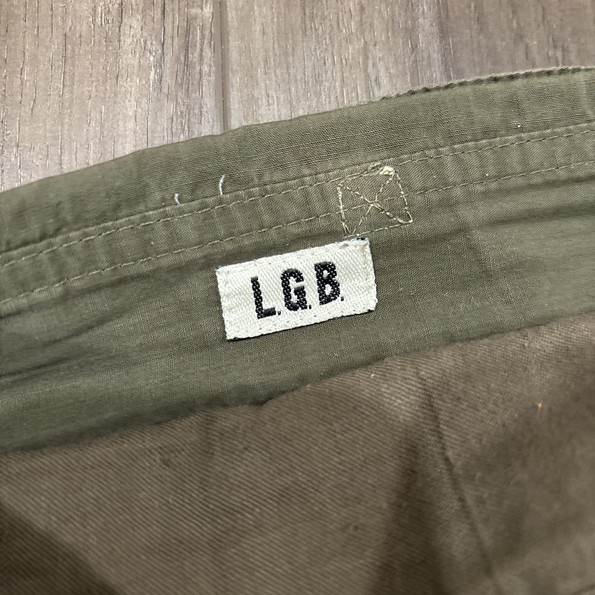 Le Grande Bleu (L.G.B.) LGB 4/4 pilot cargo green Size US 30 / EU 46 - 9 Thumbnail