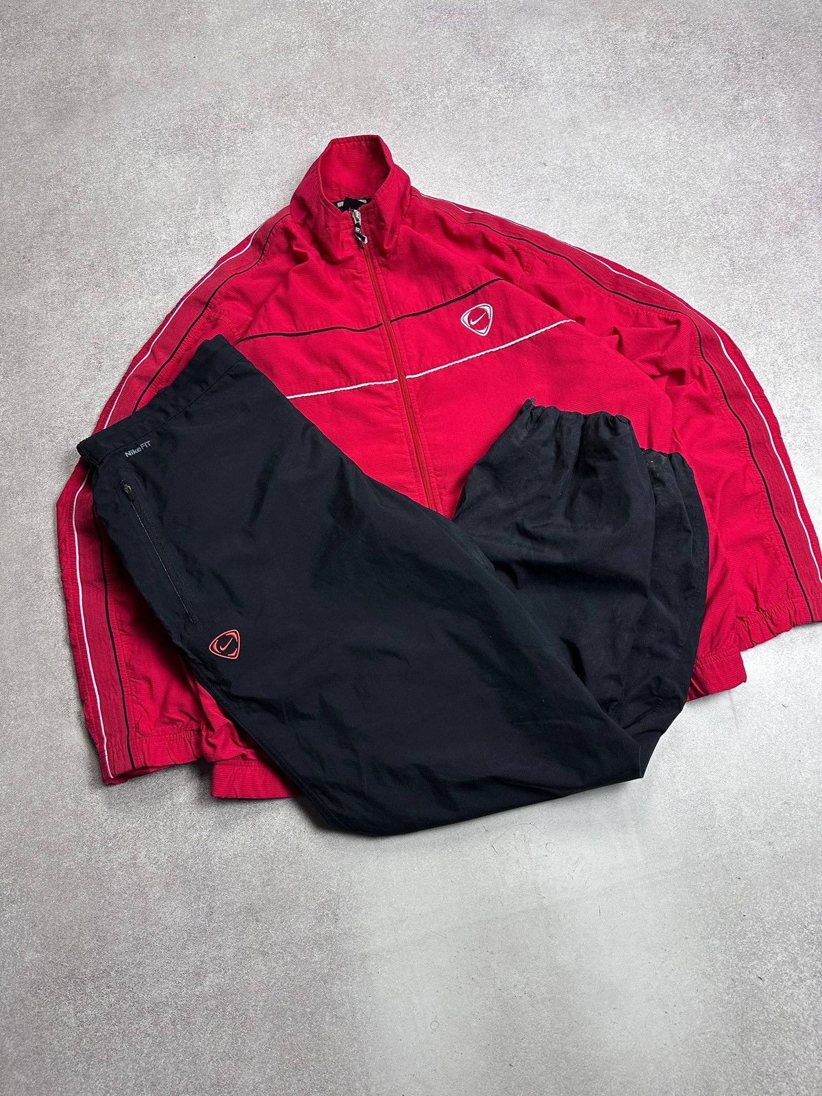 Nike × Skepta Vintage Nike Tn Skepta Style Nylon Tracksuit Rare XL Size US XL / EU 56 / 4 - 2 Thumbnail