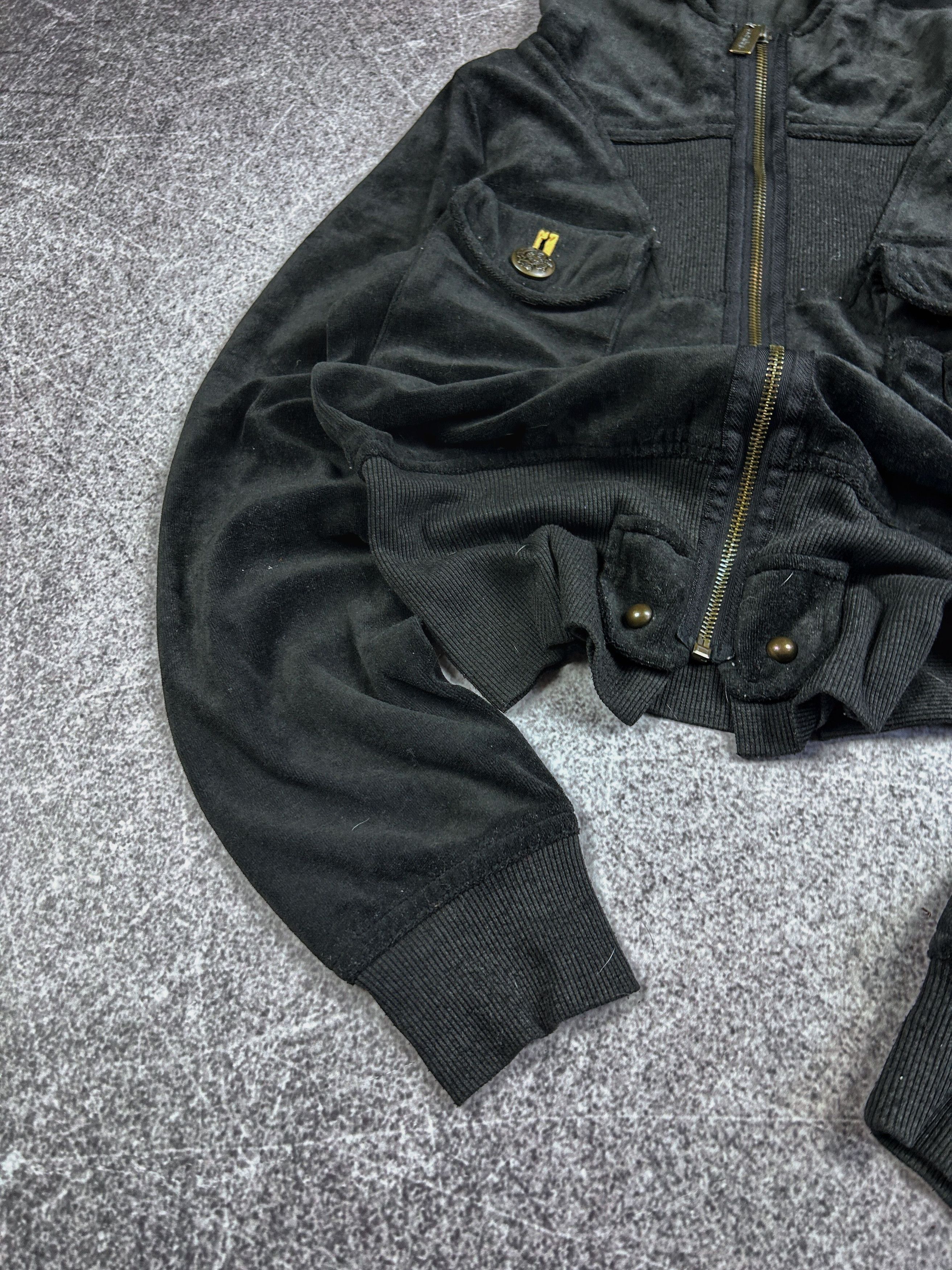 Designer VTG Y2K AVANT GARDE IF SIX WAS NINE STYLE MOHAIR FUR HOODIE Size US S / EU 44-46 / 1 - 2 Thumbnail