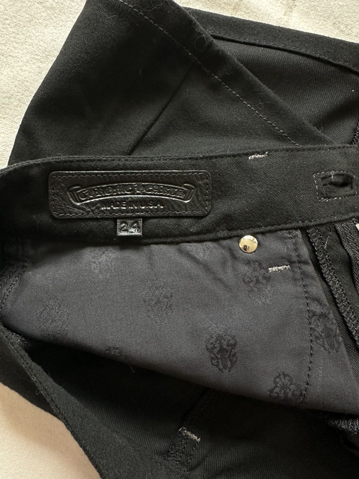 Chrome Hearts Chrome Hearts “star 69” mini skirt size 24 Size 24" / US 00 / IT 34 - 12 Thumbnail