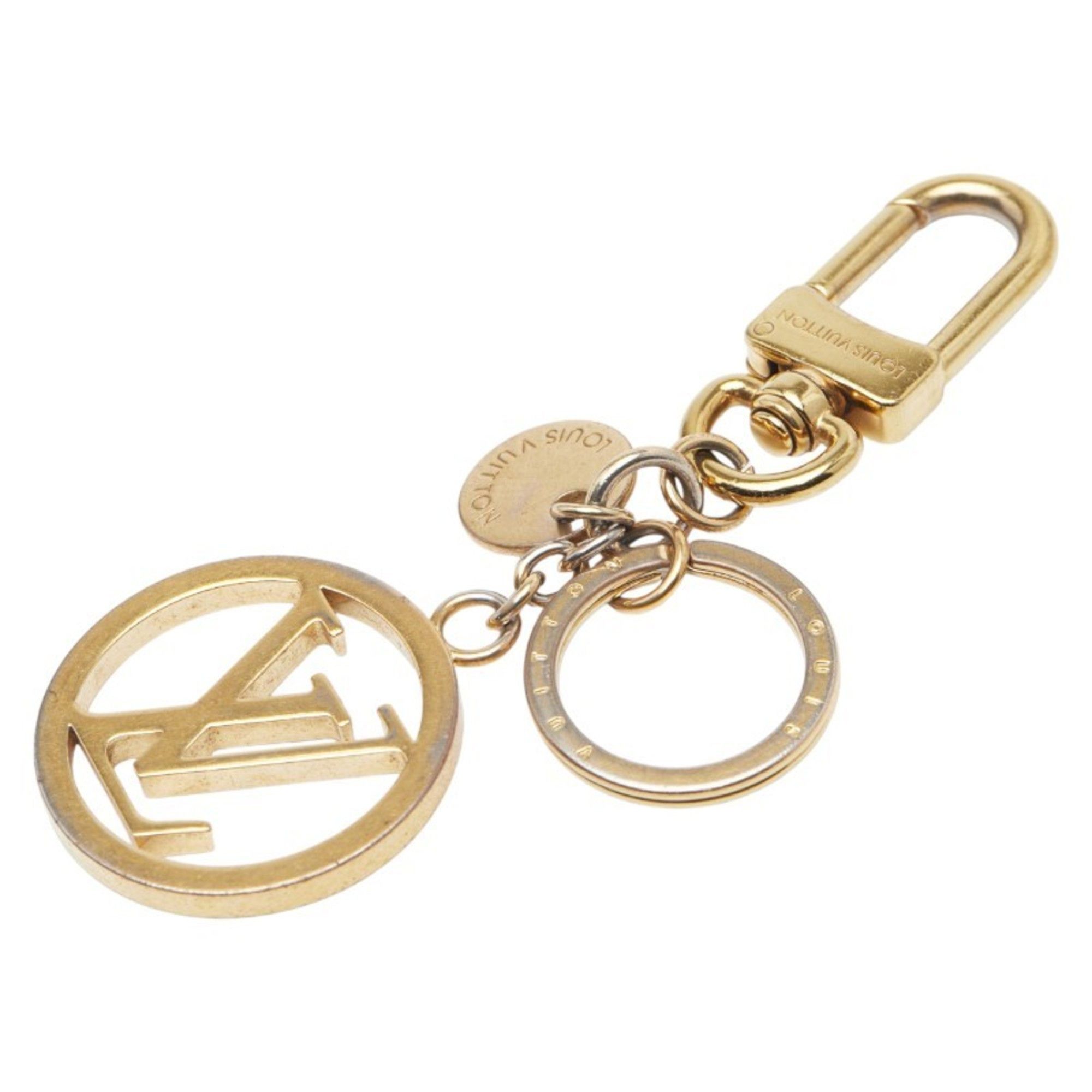 Louis Vuitton Louis Vuitton LV Circle Keychain Bag Charm M68000 Gold Plated Women's LOUIS VUITTON Size ONE SIZE - 1 Thumbnail