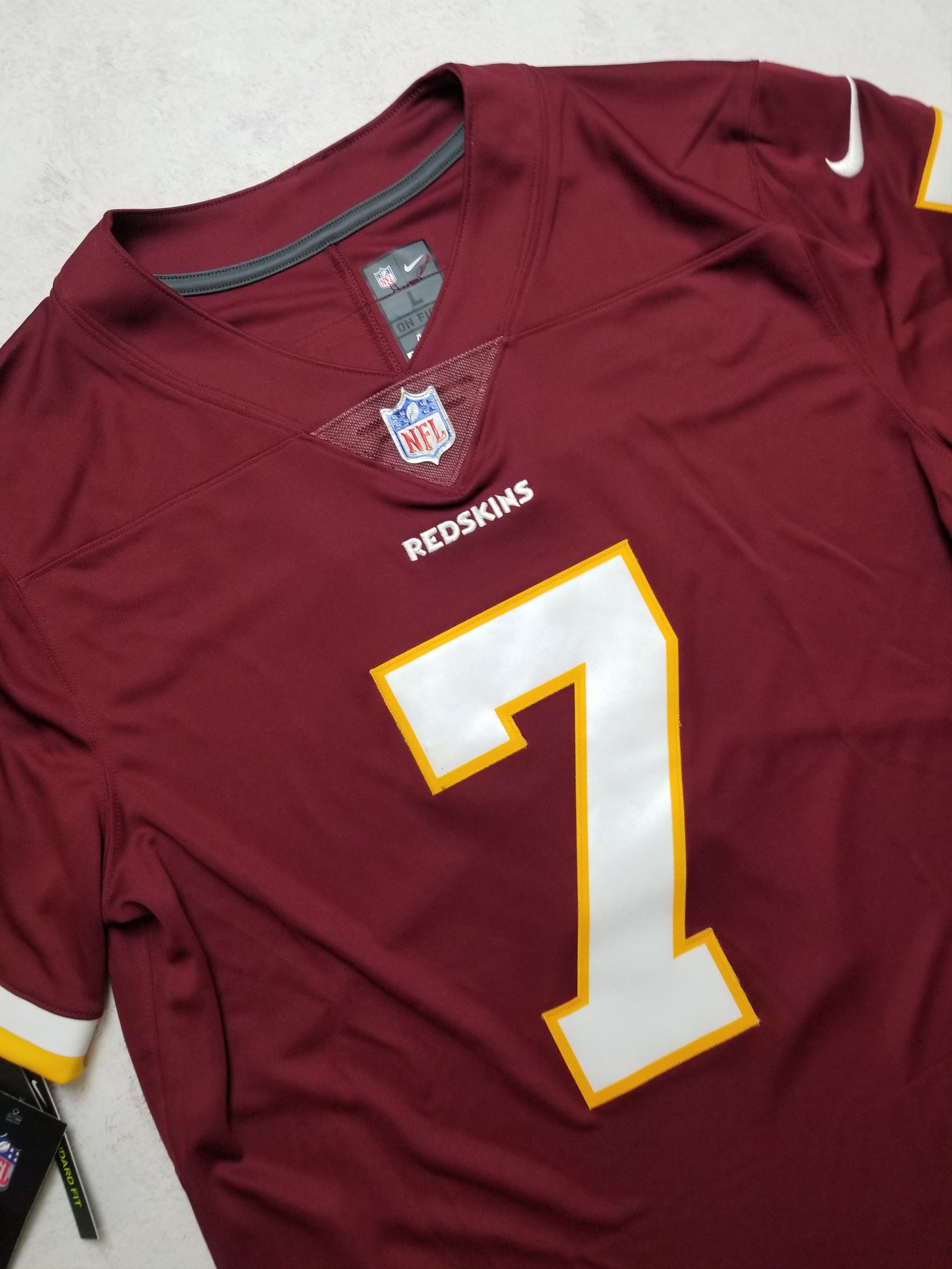Nike Dwayne Haskins #7 Washington Redskins Limited Sewn Jersey Size US L / EU 52-54 / 3 - 17 Thumbnail