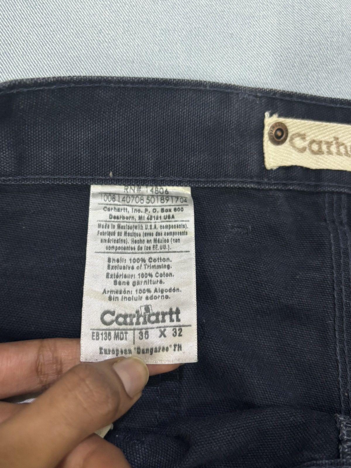 Carhartt Carhartt EB136 MDT Double knee denim Size US 36 / EU 52 - 5 Thumbnail
