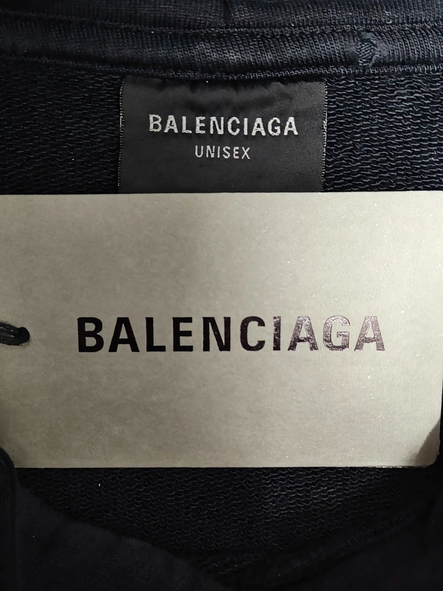 Balenciaga Balenciaga 25ss Dissolve 3B Liquified Wash Worn Hoodie 2501 Size US M / EU 48-50 / 2 - 5 Thumbnail