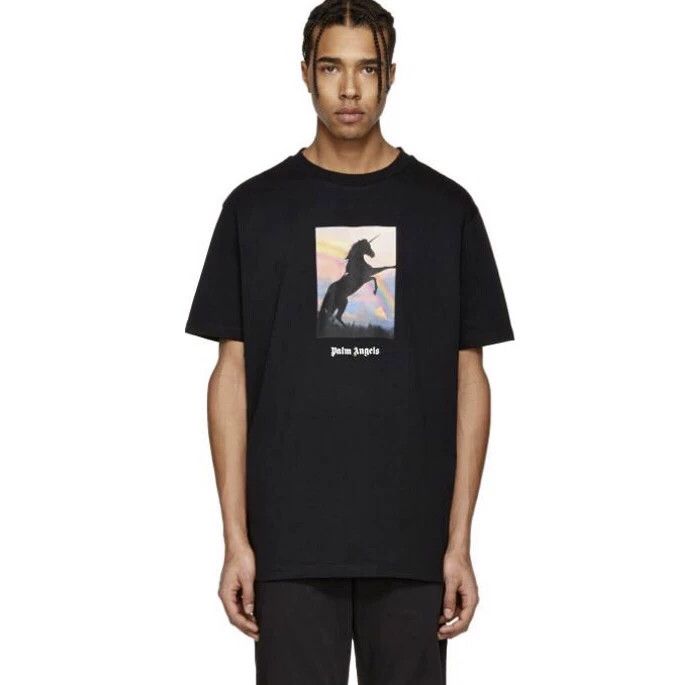Palm Angels Palm Angels Unicorns Do Exist T-Shirt Size US XL / EU 56 / 4 - 1 Thumbnail