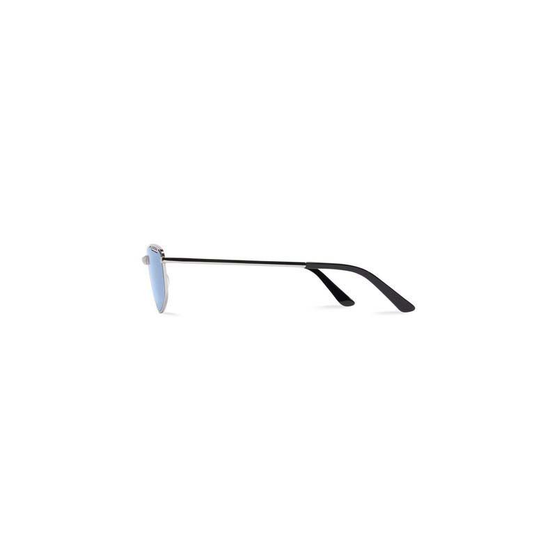Balenciaga o1bcso1str0625 Size: OS / Palte D-Frame Sunglasses in Silver Size ONE SIZE - 3 Thumbnail