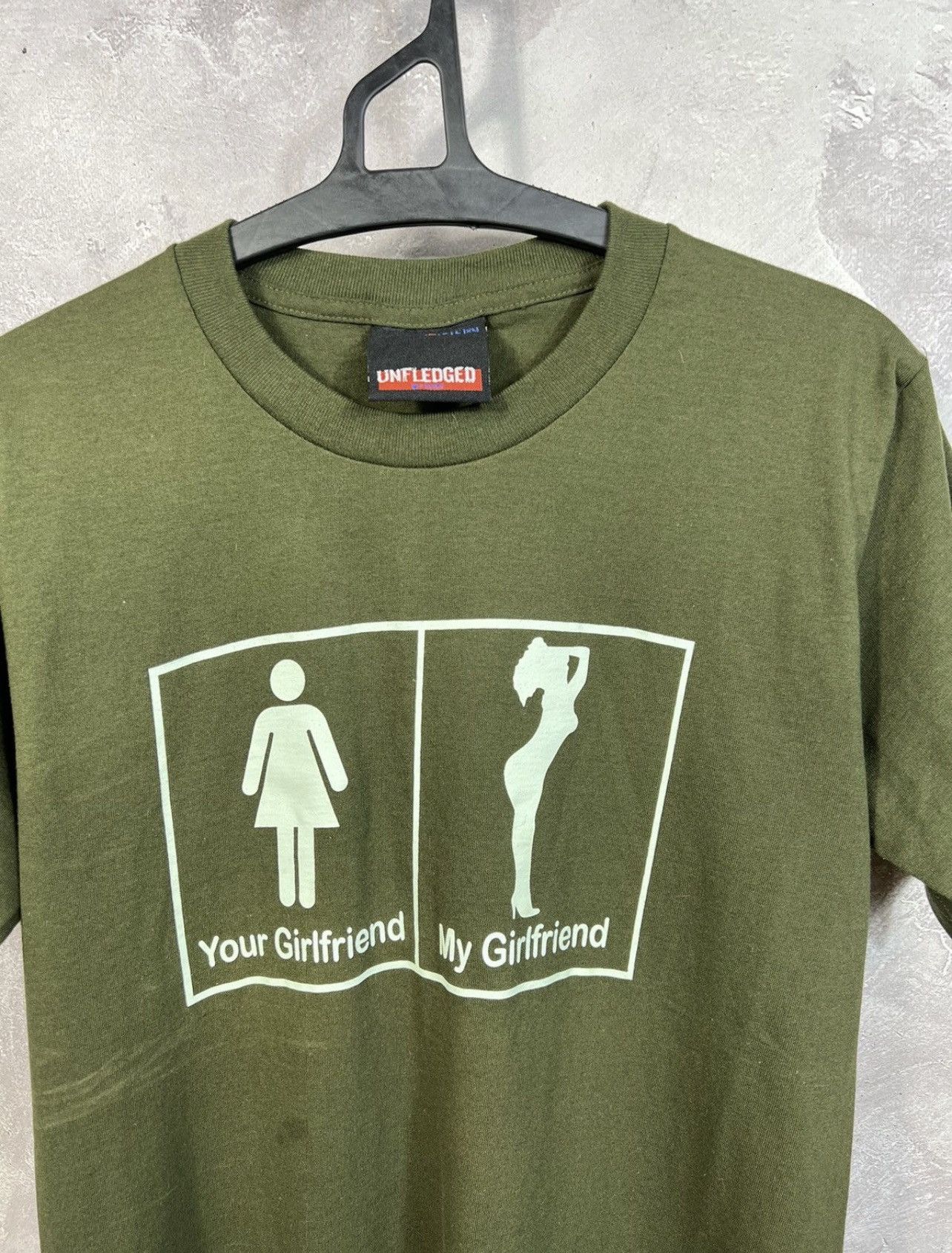Other Adult Unfledget My Girlfriend Vintage Tee Size US M / EU 48-50 / 2 - 2 Thumbnail
