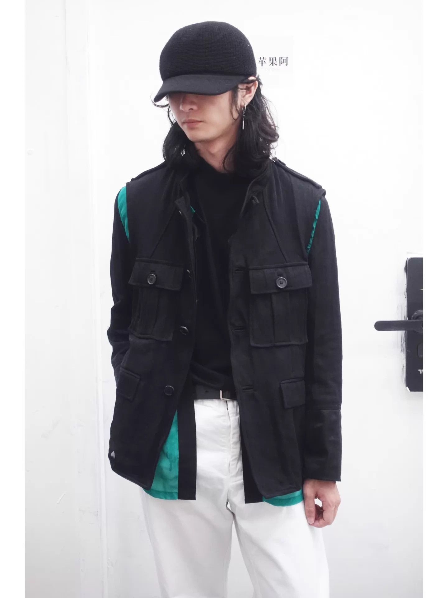 Ann Demeulemeester Multi-Color Utility Vest with Pocket Details Size US M / EU 48-50 / 2 - 1 Thumbnail
