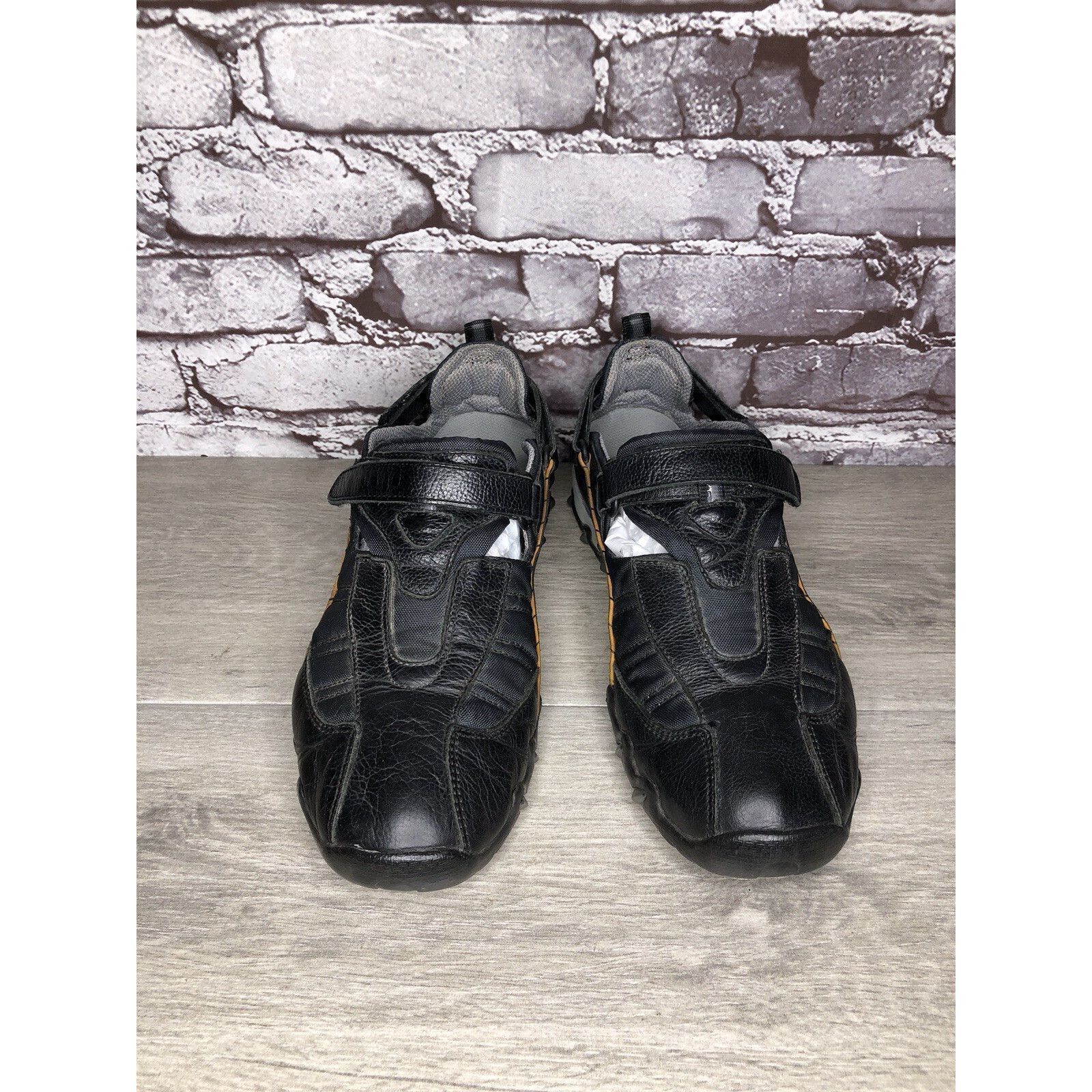 Mephisto Allrounder Mephisto Black Leather Mesh Comfort Sneakers Shoe Size US 8 / EU 41 - 11 Thumbnail