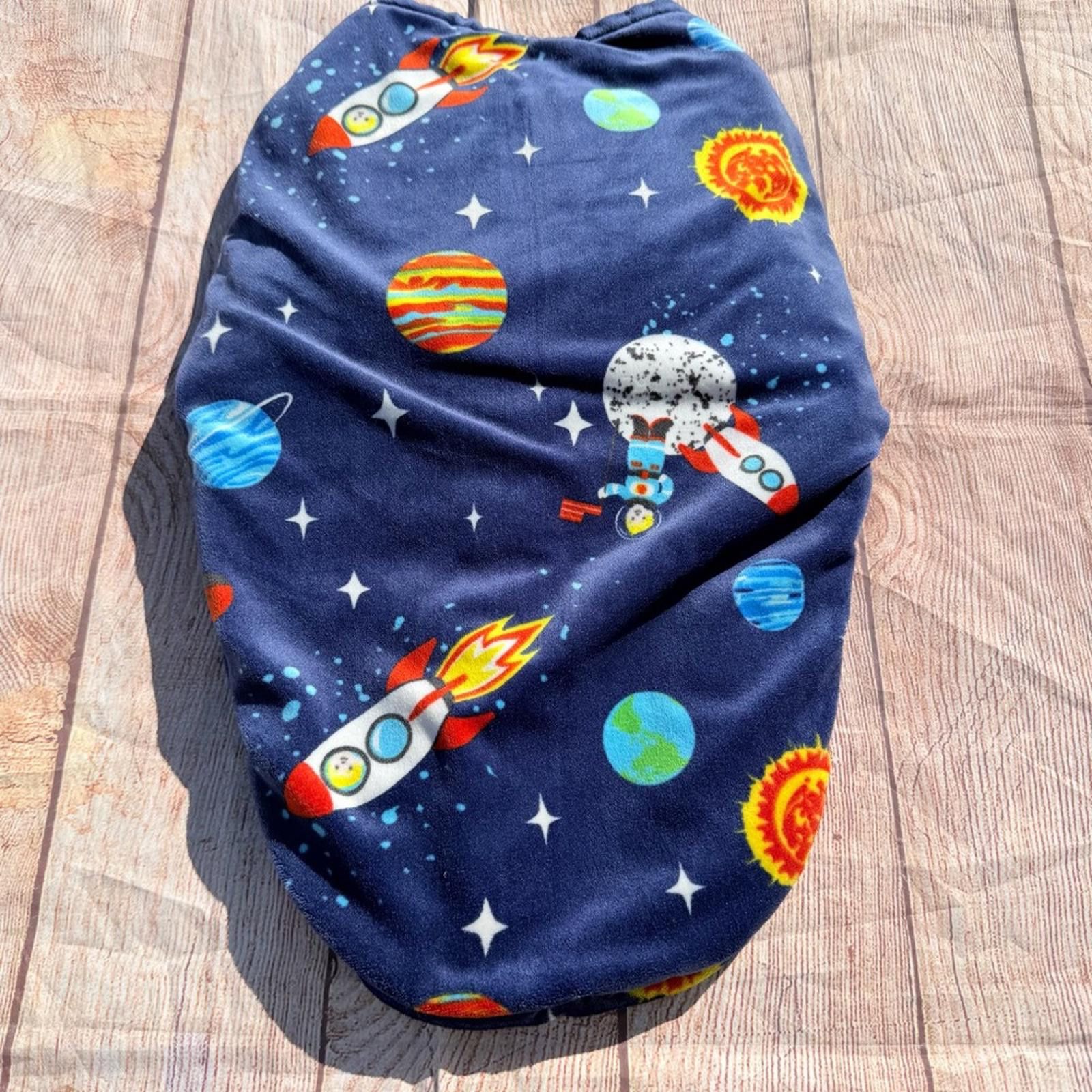 Other Blankets & Beyond 0/3 Months Space-Themed Swaddle Blanket Size ONE SIZE - 5 Thumbnail
