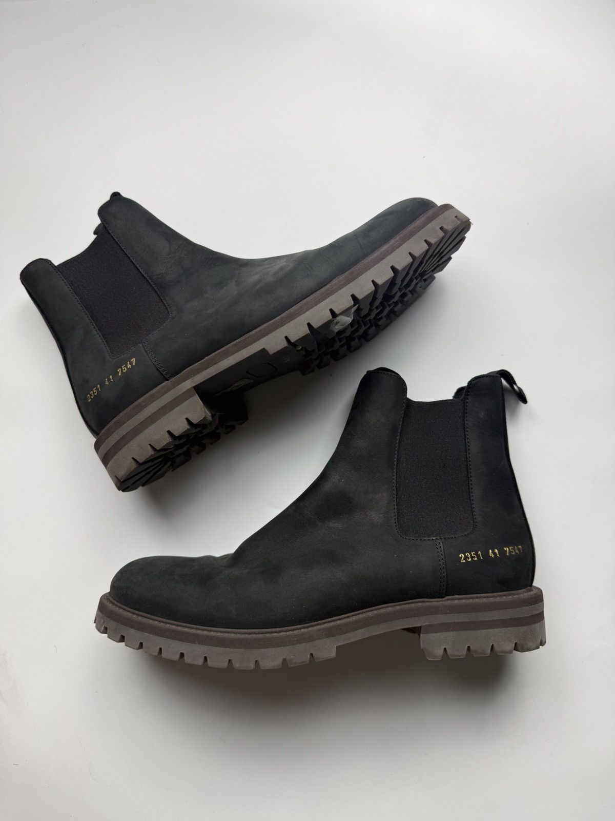 Common Projects Common Projects Chelsea Boots Charcoal Size US 8 / EU 41 - 2 Thumbnail
