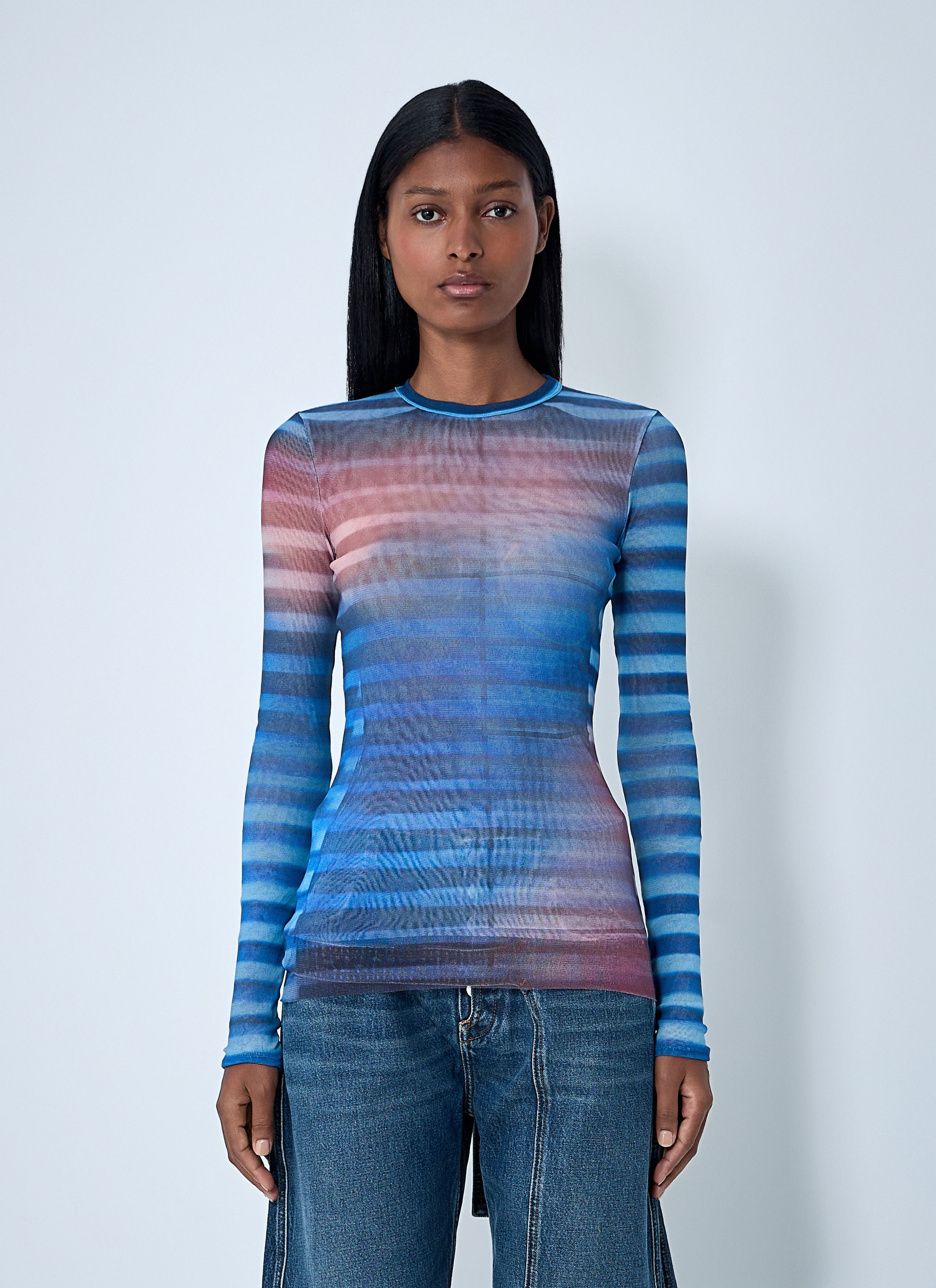 Jean Paul Gaultier Air Mesh Top Size S / US 4 / IT 40 - 1 Thumbnail