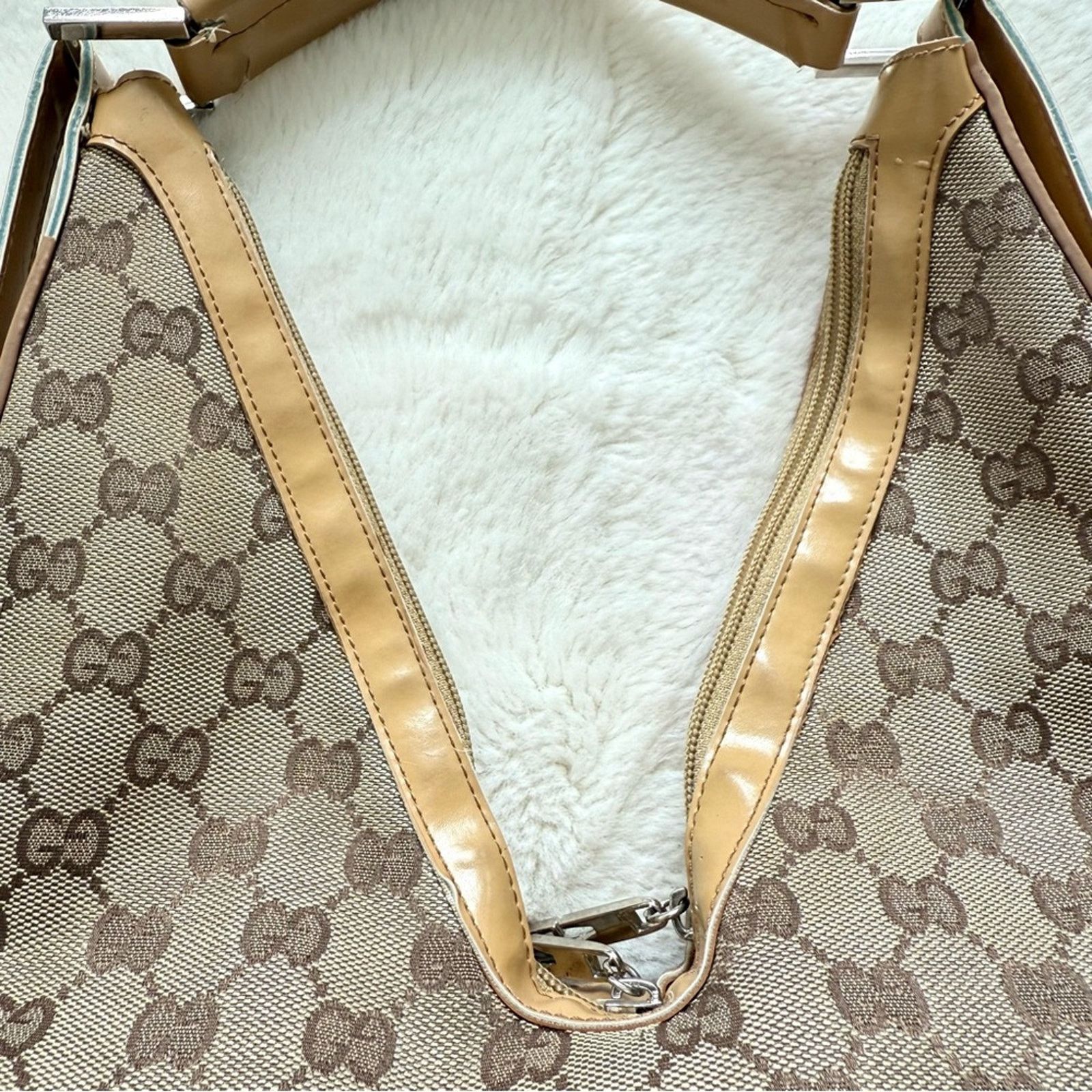 Gucci Gucci vintage GG print bag Authentic Size ONE SIZE - 3 Thumbnail