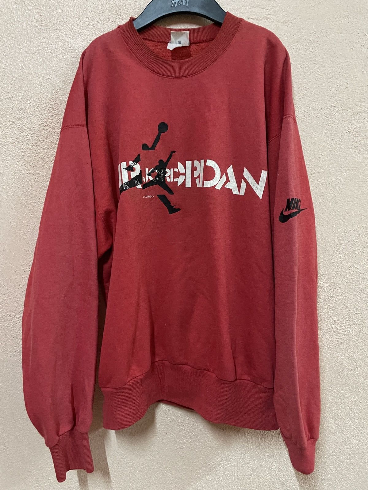 Nike Vintage Nike Air fly Jordan Dunk by Michael Jordan Sun faded Size US S / EU 44-46 / 1 - 1 Thumbnail