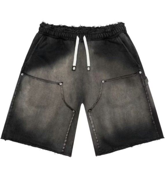 Godspeed Godspeed 'Distressed Carpenter' Black Sun Fade Shorts Size US 30 / EU 46 - 1 Preview