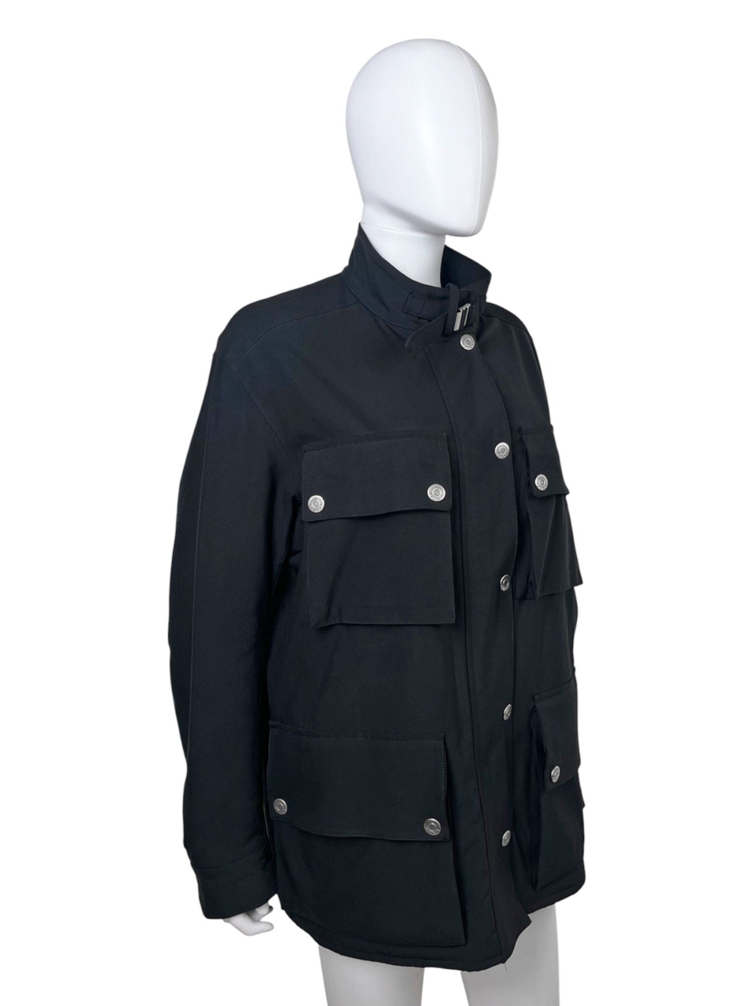 Gucci by Tom Ford F/W 1998 Multipocket Oversized Black Jacket Size S / US 4 / IT 40 - 3 Thumbnail