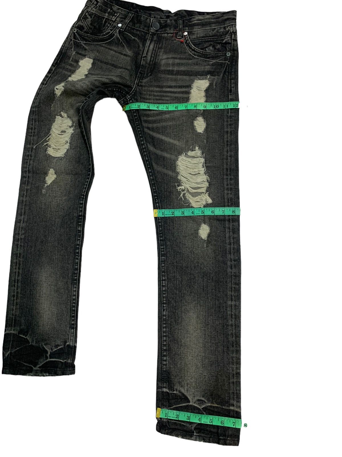 Japanese Brand Vintage Japanese Brand The 80/20 Jeans Distressed Size US 32 / EU 48 - 14 Thumbnail