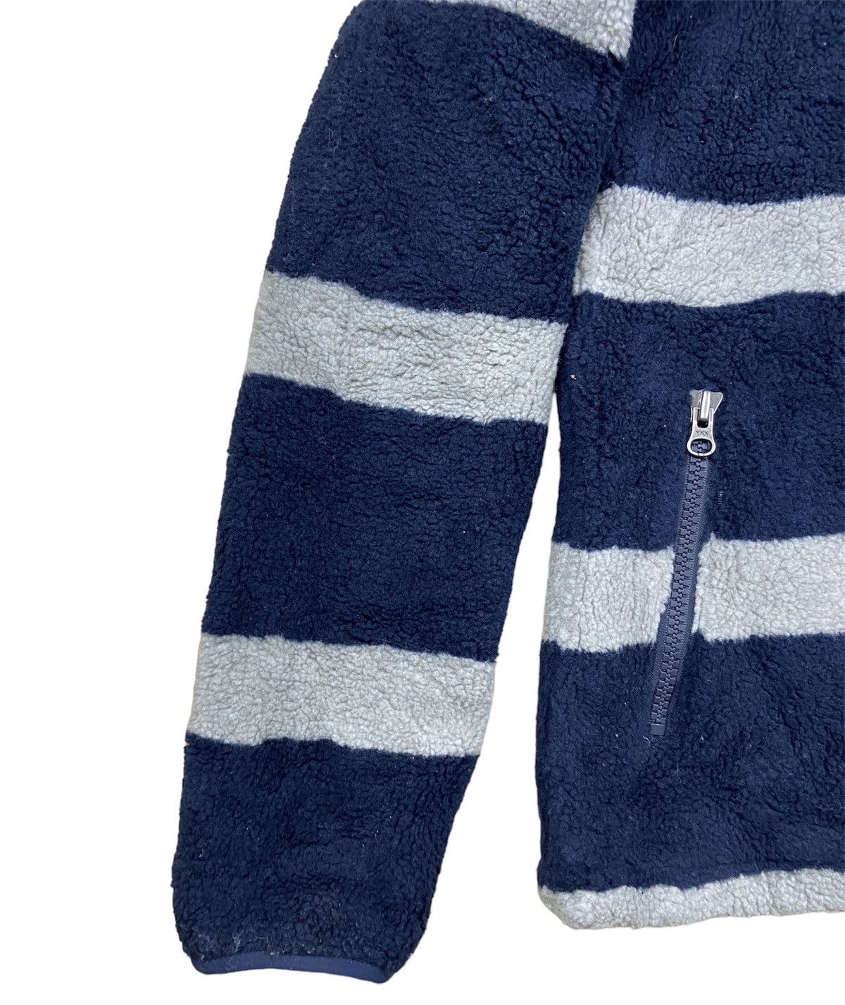 Helly Hansen Vintage 90’s Helly Hansen Fleece Stripe Zipper Hoodie Jacket Size US M / EU 48-50 / 2 - 4 Thumbnail