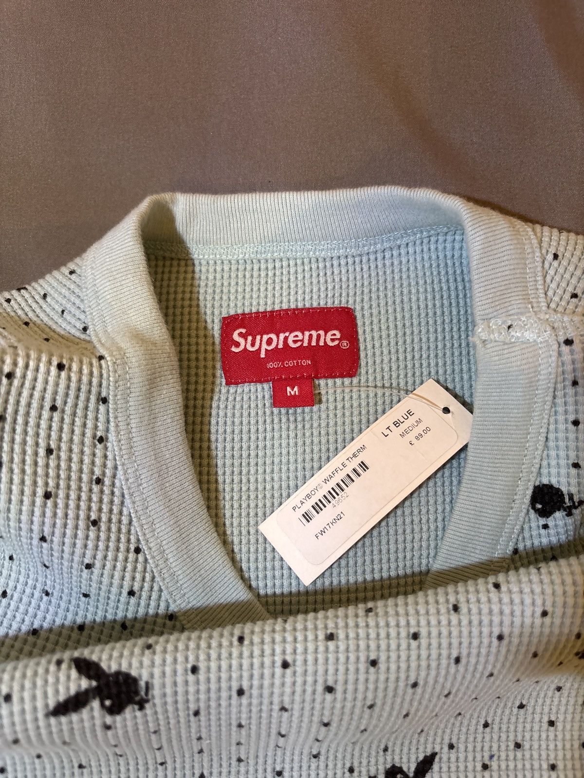 Playboy × Supreme Supreme Playboy Waffle Thermal Mint Size M Size US M / EU 48-50 / 2 - 3 Thumbnail
