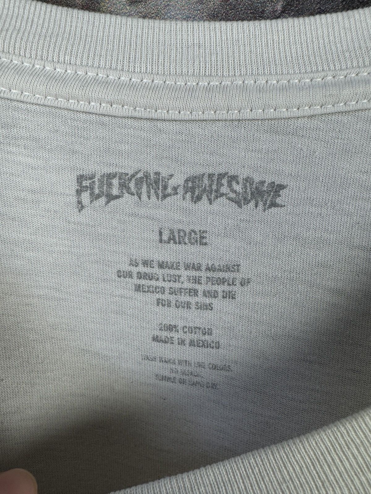 Fucking Awesome Fucking Awesome Nobody For President Graphic T-Shirt Skate Size US L / EU 52-54 / 3 - 8 Thumbnail