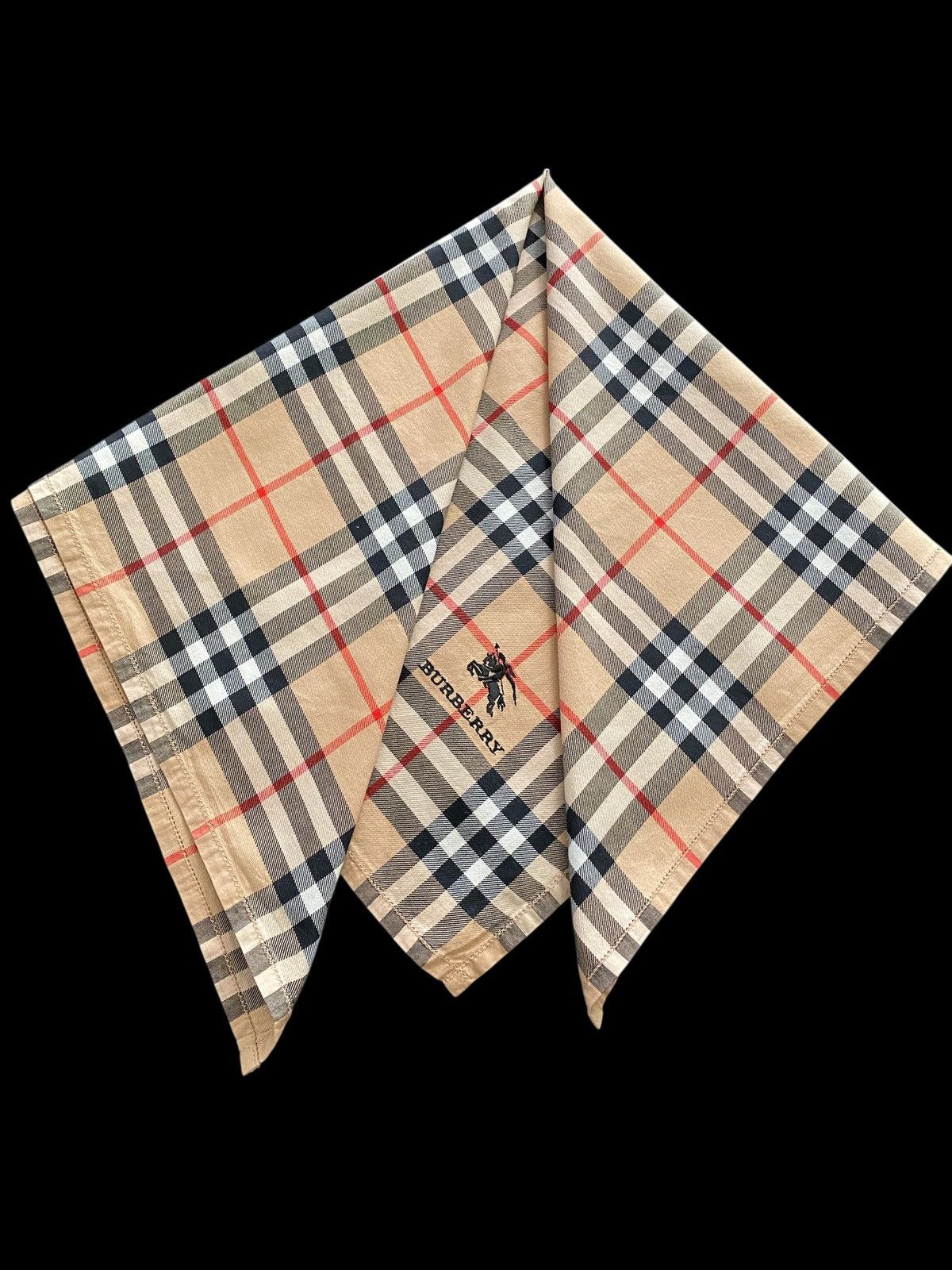 Burberry × Vintage Burberry Handkerchief multicolur nice designer Size ONE SIZE - 8 Thumbnail