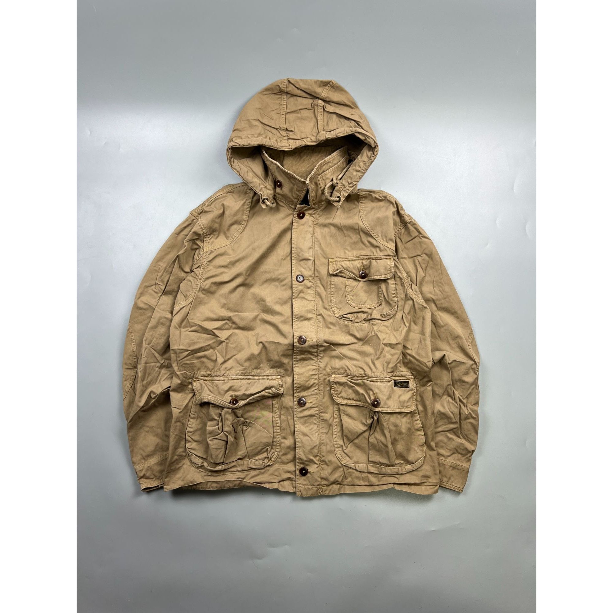 Polo Ralph Lauren Polo Ralph Lauren Vintage Hooded Jacket (Y0992) Size US XL / EU 56 / 4 - 1 Thumbnail