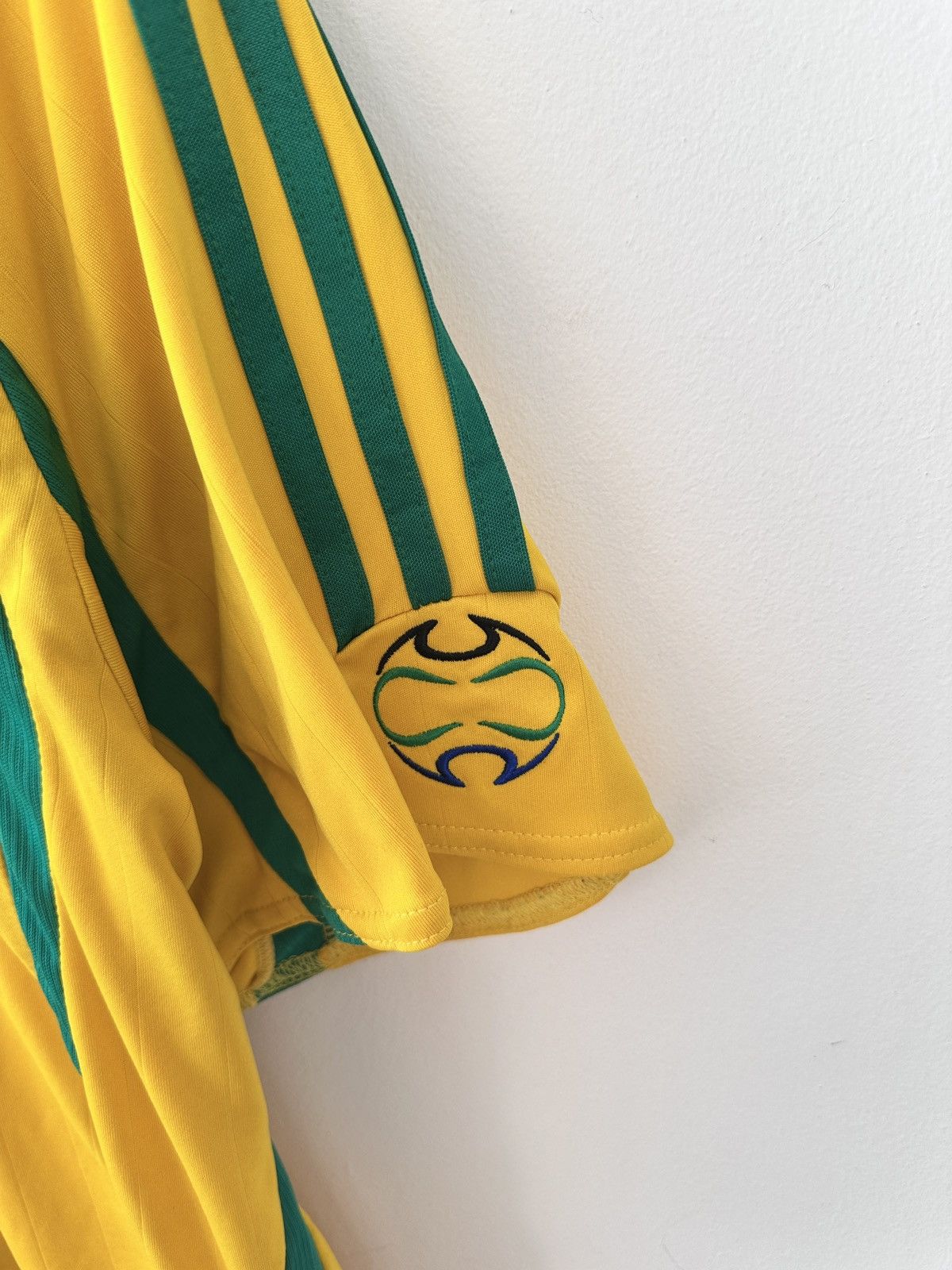 Adidas South Africa 2005 2006 Home Football Shirt Jersey Adidas Size US M / EU 48-50 / 2 - 8 Thumbnail