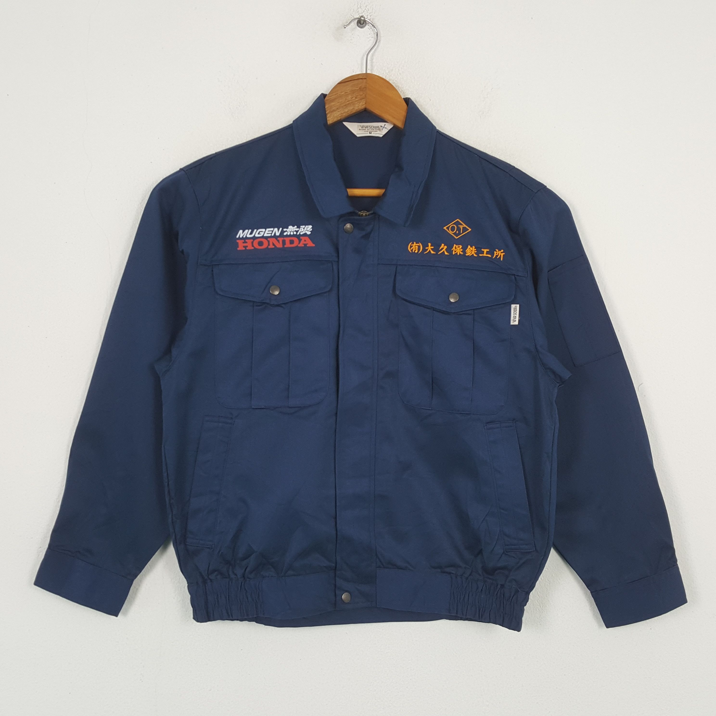 Japanese Brand × Vintage Vintage MUGEN HONDA Japanese Racing Custom Jacket c283n18 Size US M / EU 48-50 / 2 - 3 Thumbnail