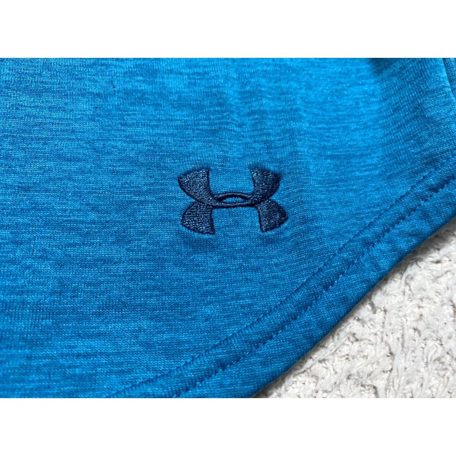 Under Armour Under Armour Sweatshirt Womens Small Long Sleeve 1/4 Zip Solid Blue Size S / US 4 / IT 40 - 3 Thumbnail