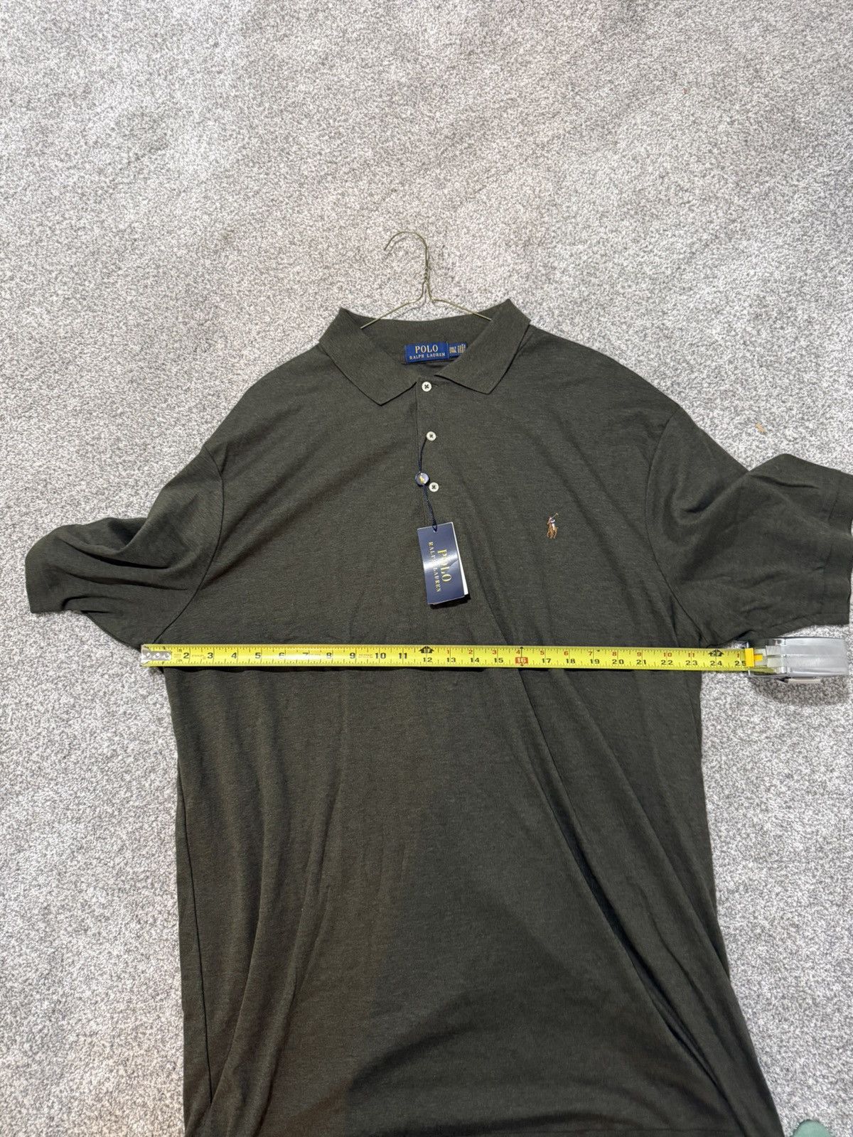 Polo Ralph Lauren POLO RALPH LAUREN Green Big & Tall Polo Shirt NEW 2XLT Size US XXL / EU 58 / 5 - 7 Thumbnail