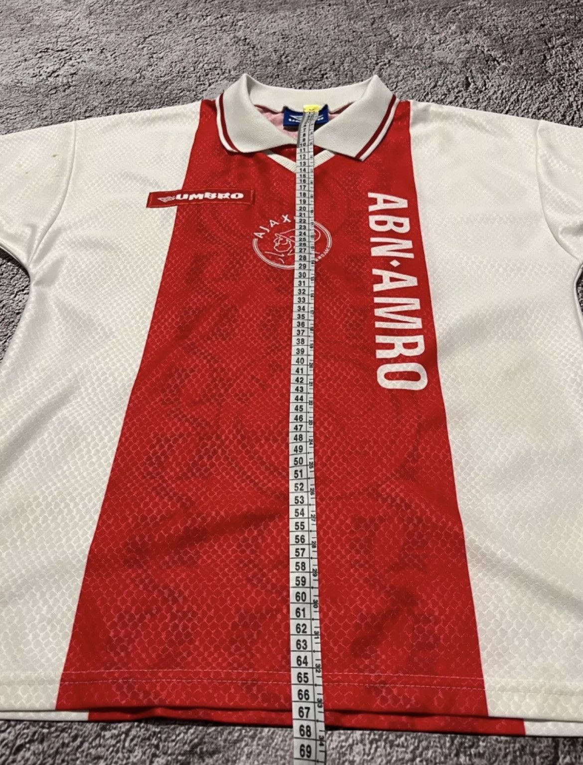 Umbro × Vintage AJAX AMSTERDAM home jersey shirt UMBRO 1998-1999 Player Size US S / EU 44-46 / 1 - 10 Thumbnail