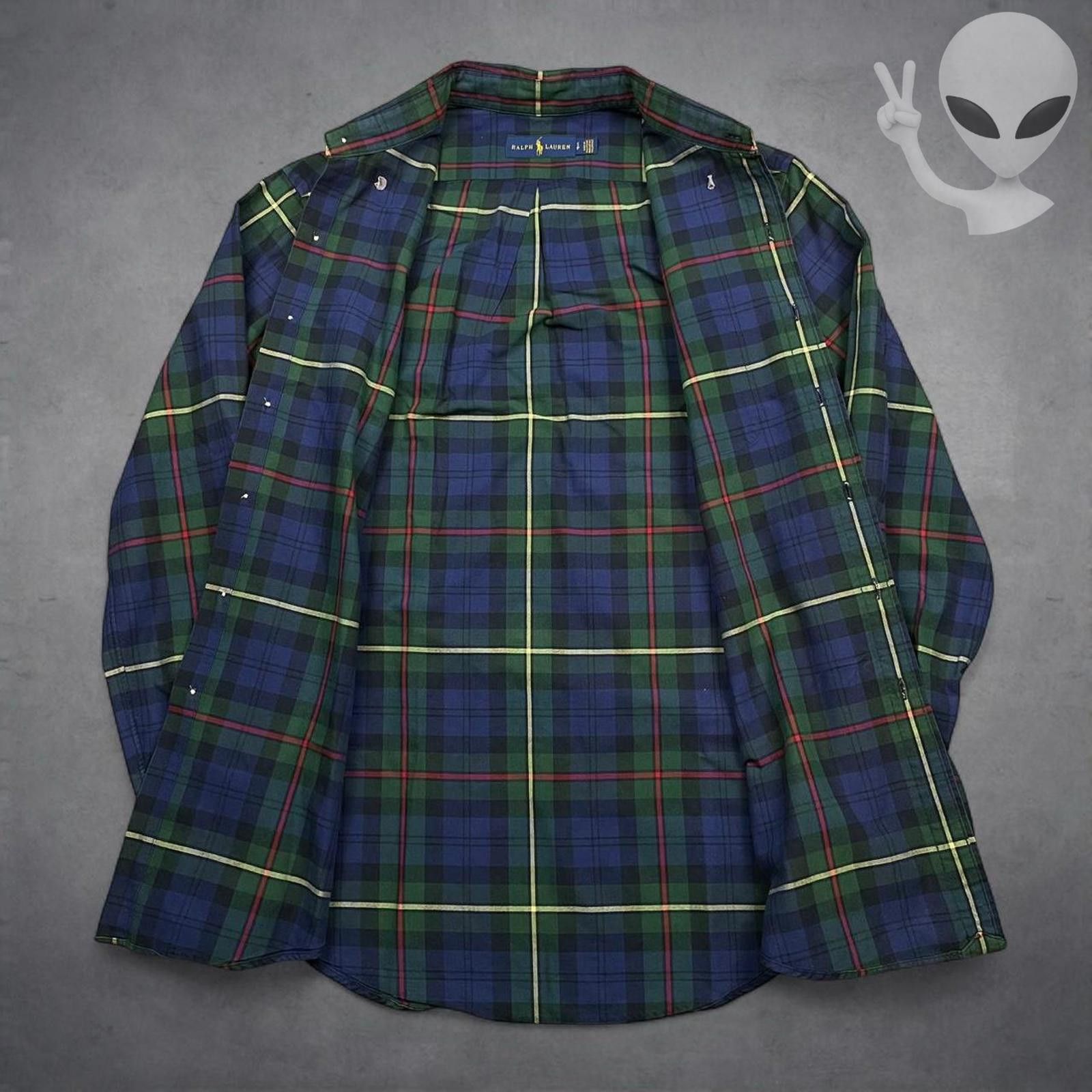Polo Ralph Lauren Ralph Lauren Button Up Shirt Small Tartan Plaid Vintage Size US S / EU 44-46 / 1 - 6 Thumbnail