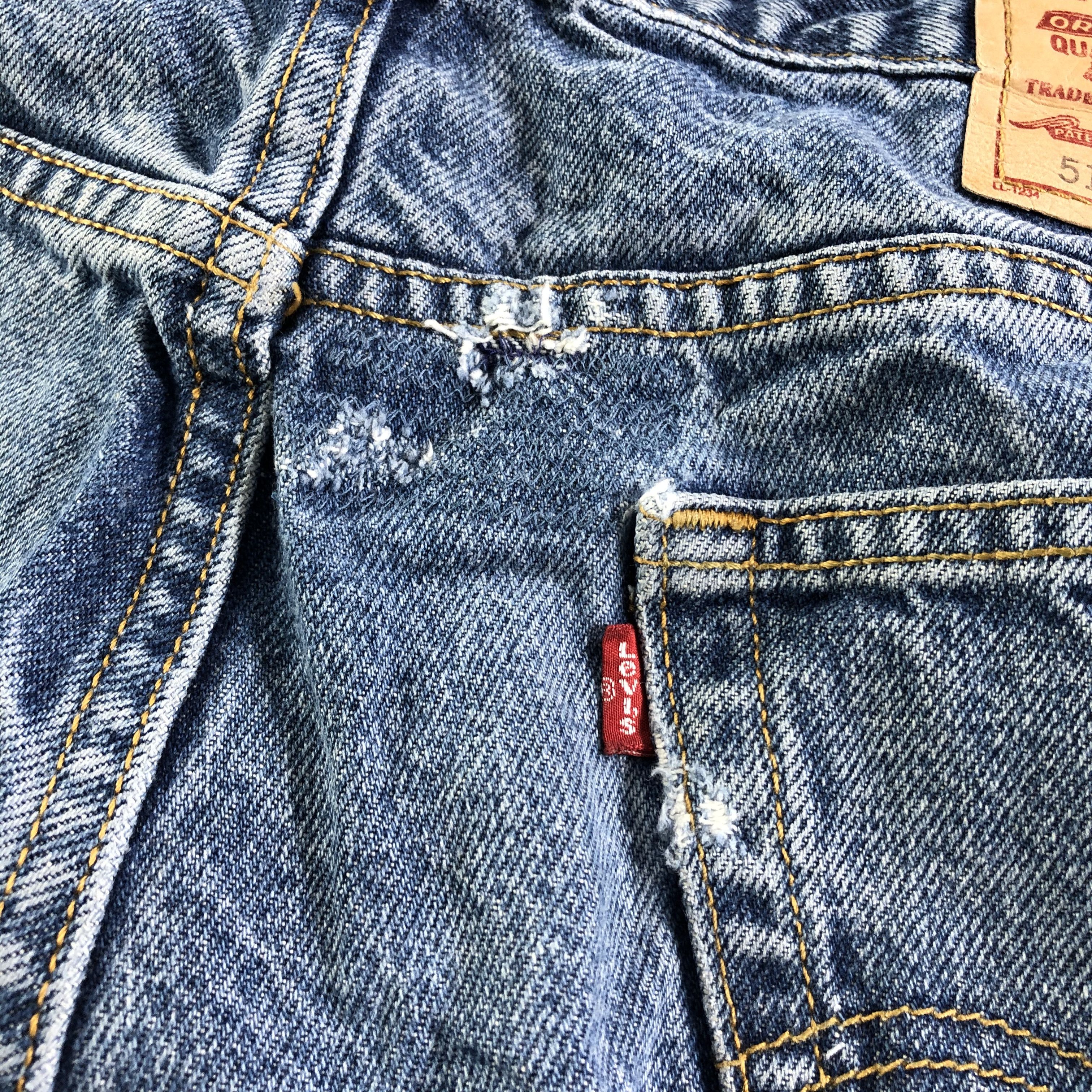 Levi's Vintage Blue Wash Levis 517 Flare Jeans-J3160 Size US 35 - 8 Thumbnail