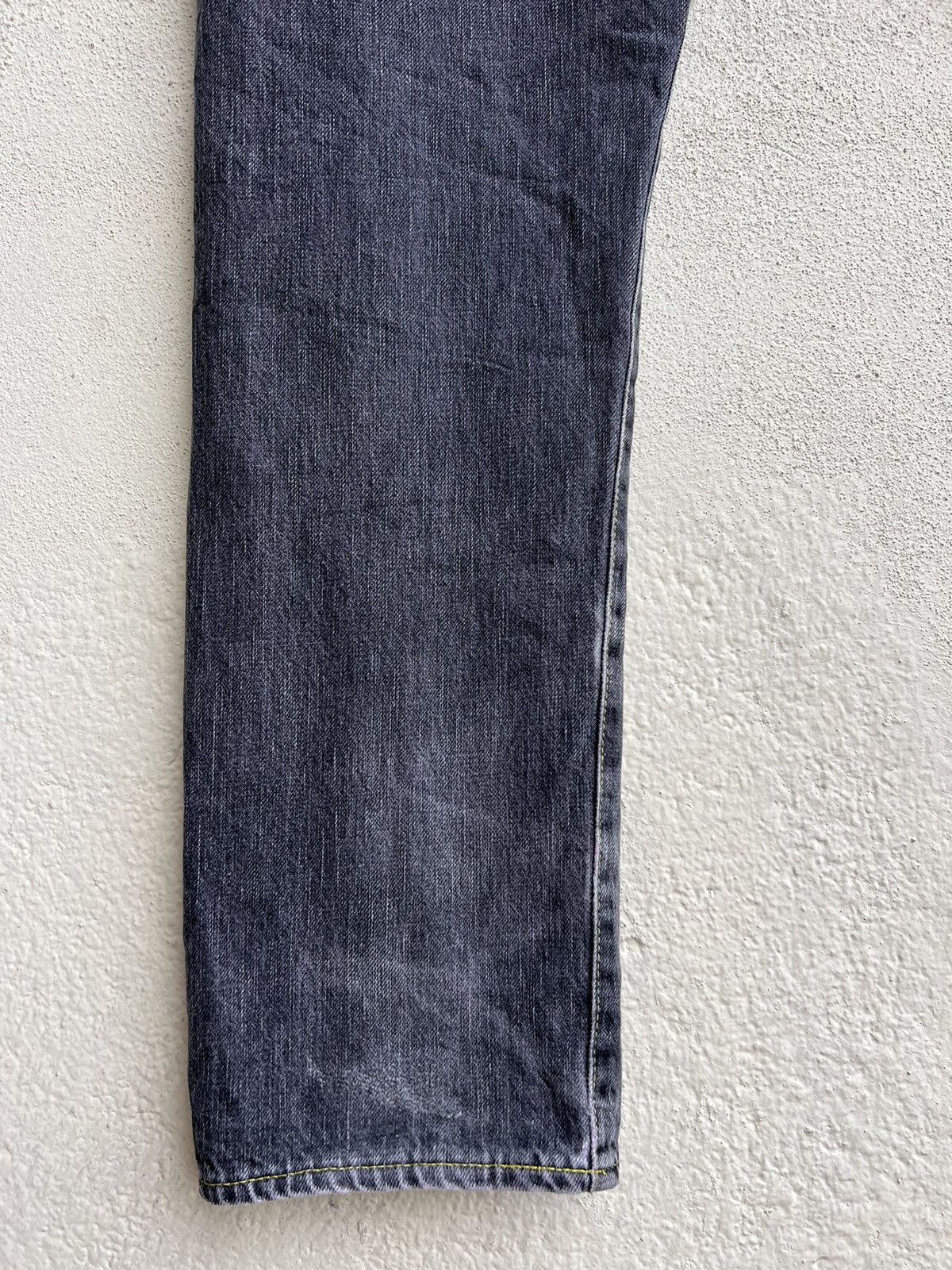 Swagger Vintage Swagger Japan Fade Black Denim Selvedge Jeans Size US 34 / EU 50 - 17 Thumbnail