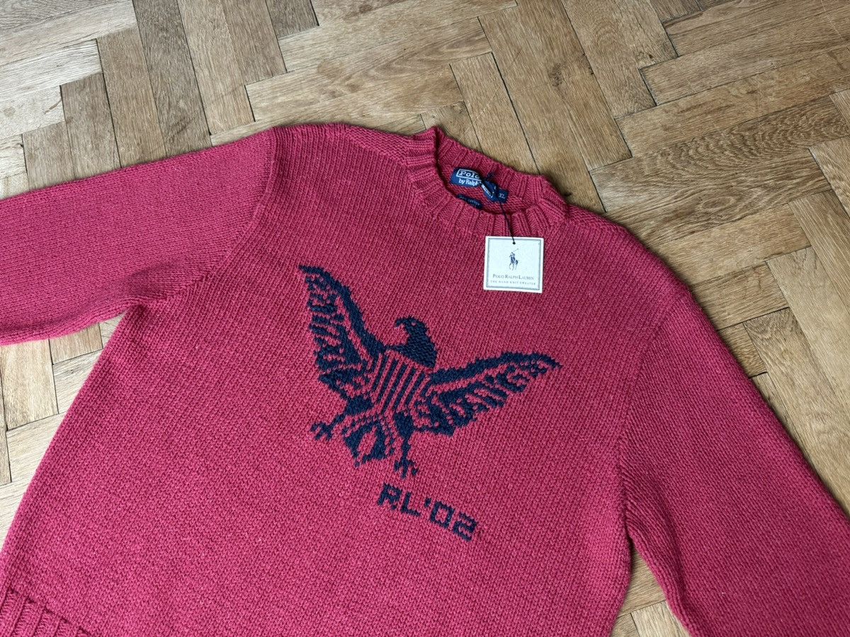 Polo Ralph Lauren NOS Vintage Polo Ralph Lauren RL02 Eagle Sweater XL Size US XL / EU 56 / 4 - 3 Thumbnail