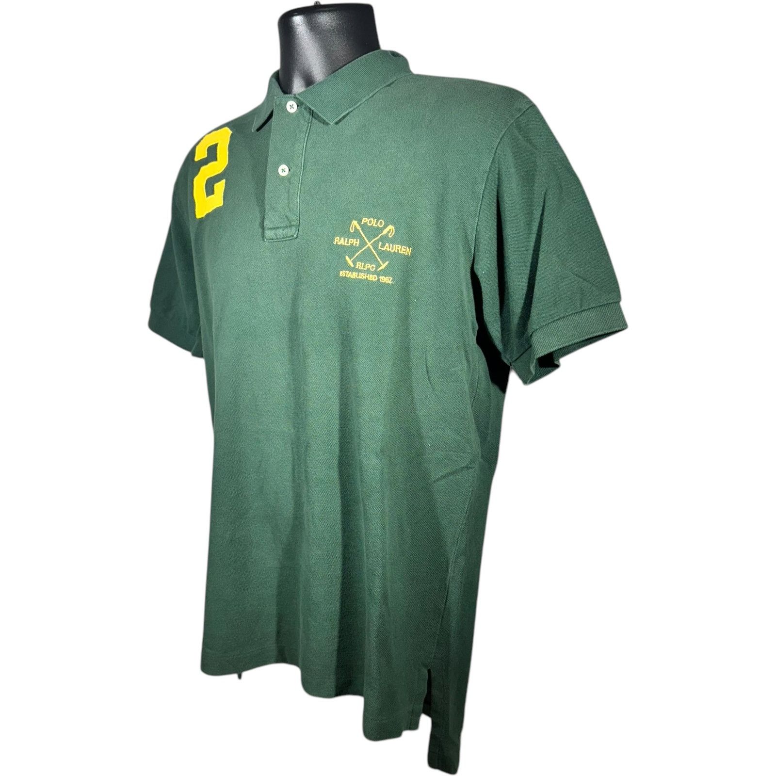 Polo Ralph Lauren Vintage Polo Ralph Lauren No.2 Polo Crest Short Sleeve Polo Size US M / EU 48-50 / 2 - 3 Thumbnail