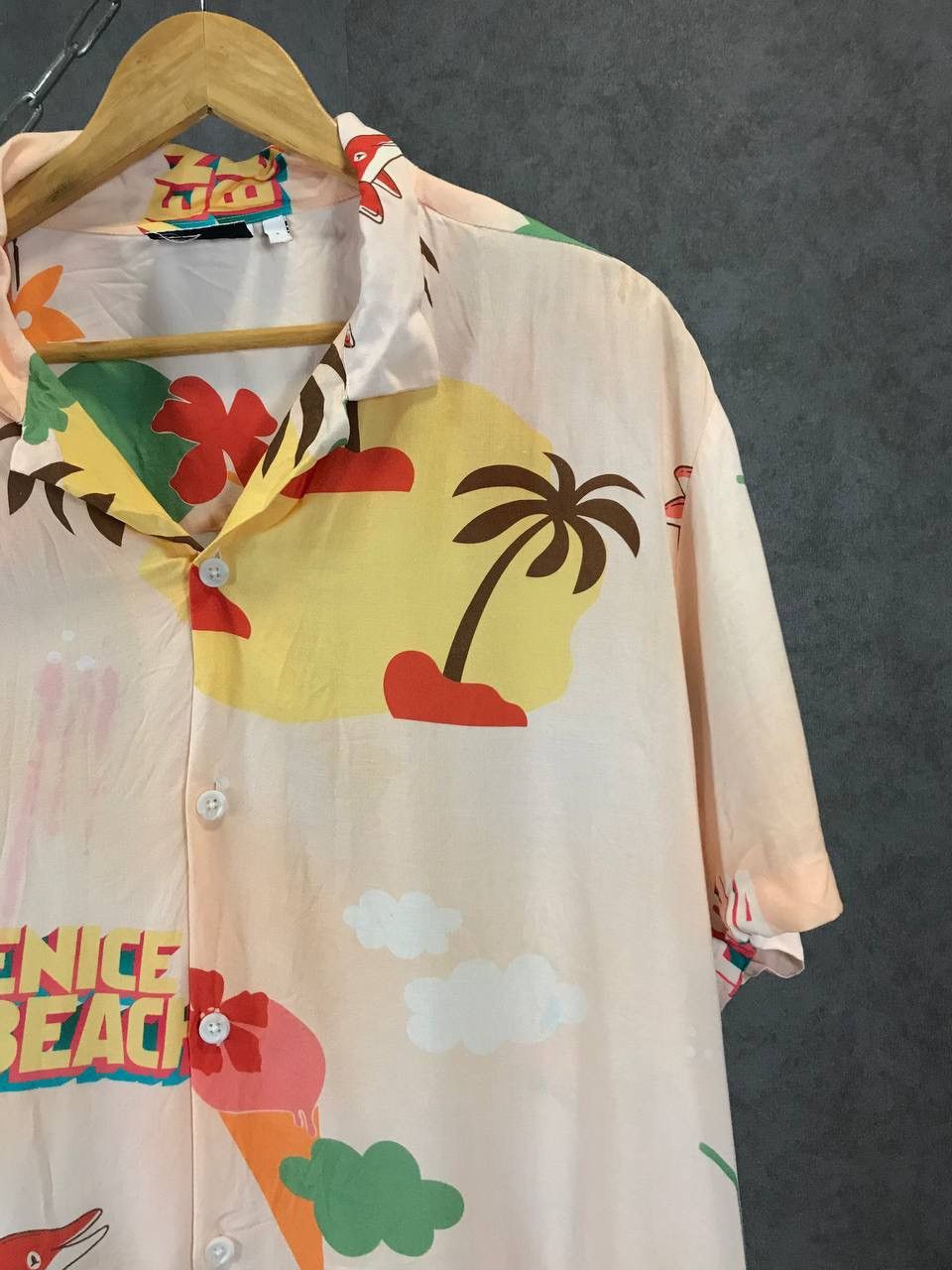 Asos Asos crazy Art Hawaiian shirt Size US XXL / EU 58 / 5 - 2 Thumbnail