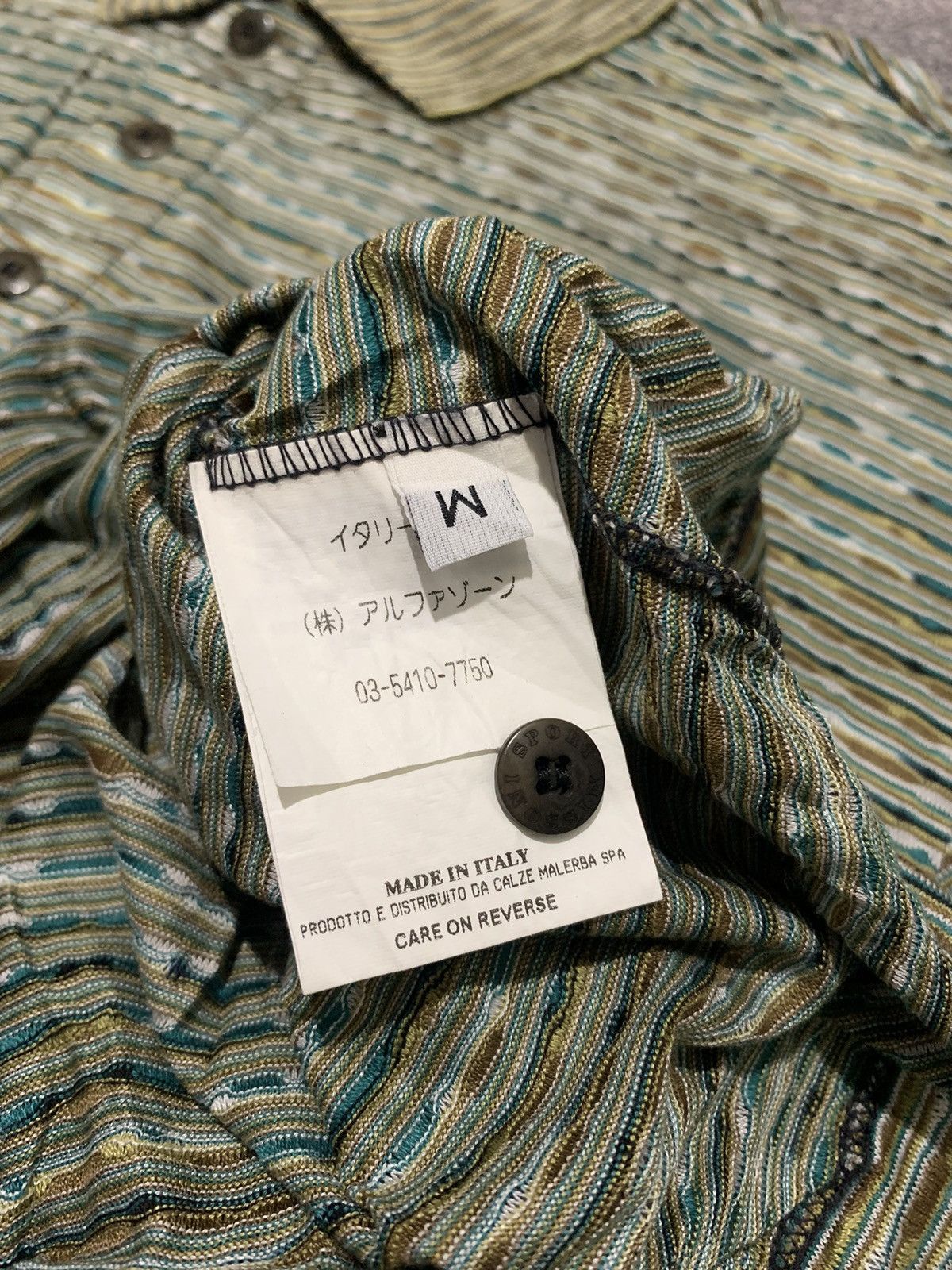 Missoni Shirt button ups missoni sport Size US M / EU 48-50 / 2 - 5 Thumbnail